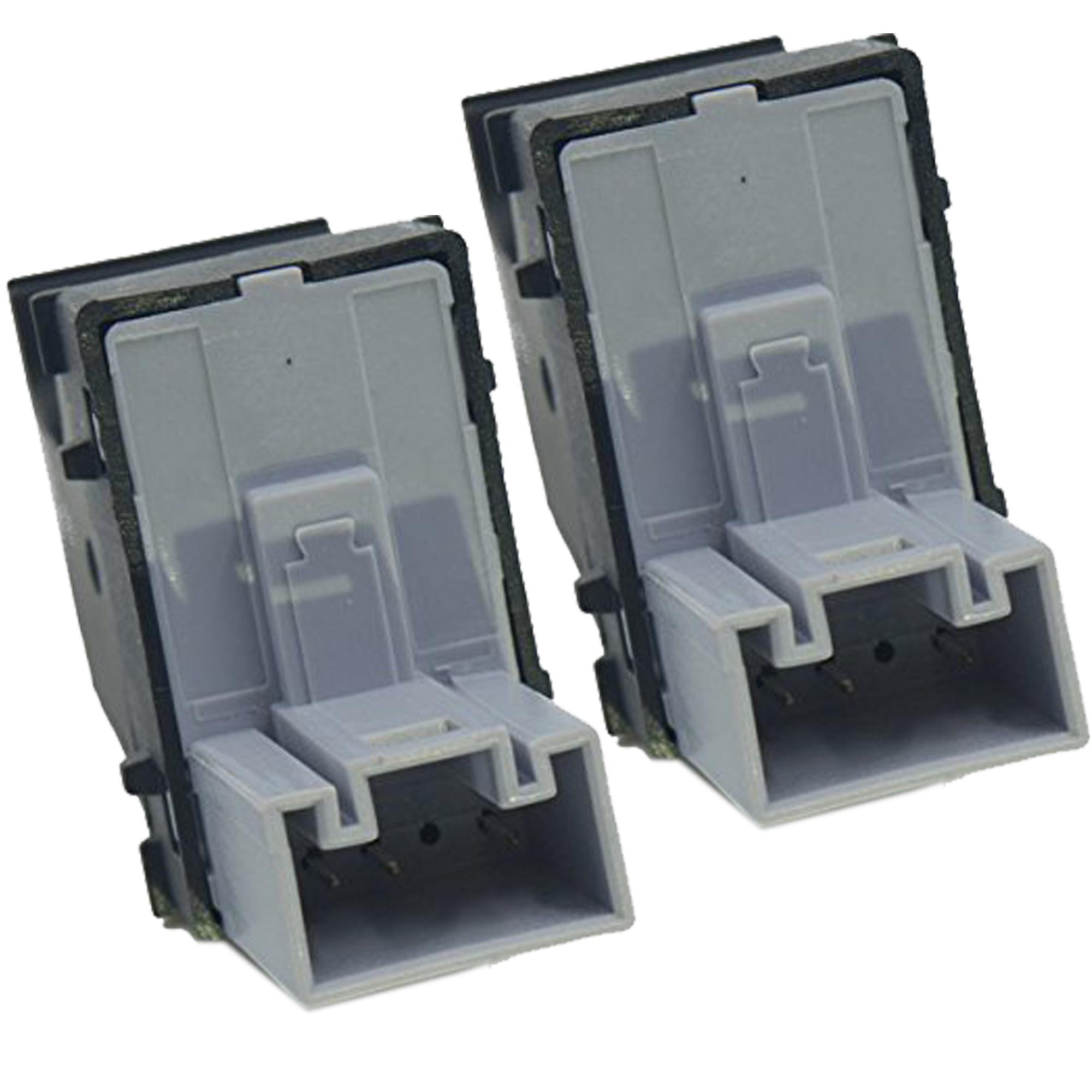 (Lot de 2) Bouton de lève vitre avant droit ou arrière gauche ou droit pour Skoda PARTSLINE KC01215