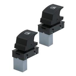 (Lot de 2) Bouton de lève vitre avant droit ou arrière gauche ou droit pour Skoda PARTSLINE KC01215