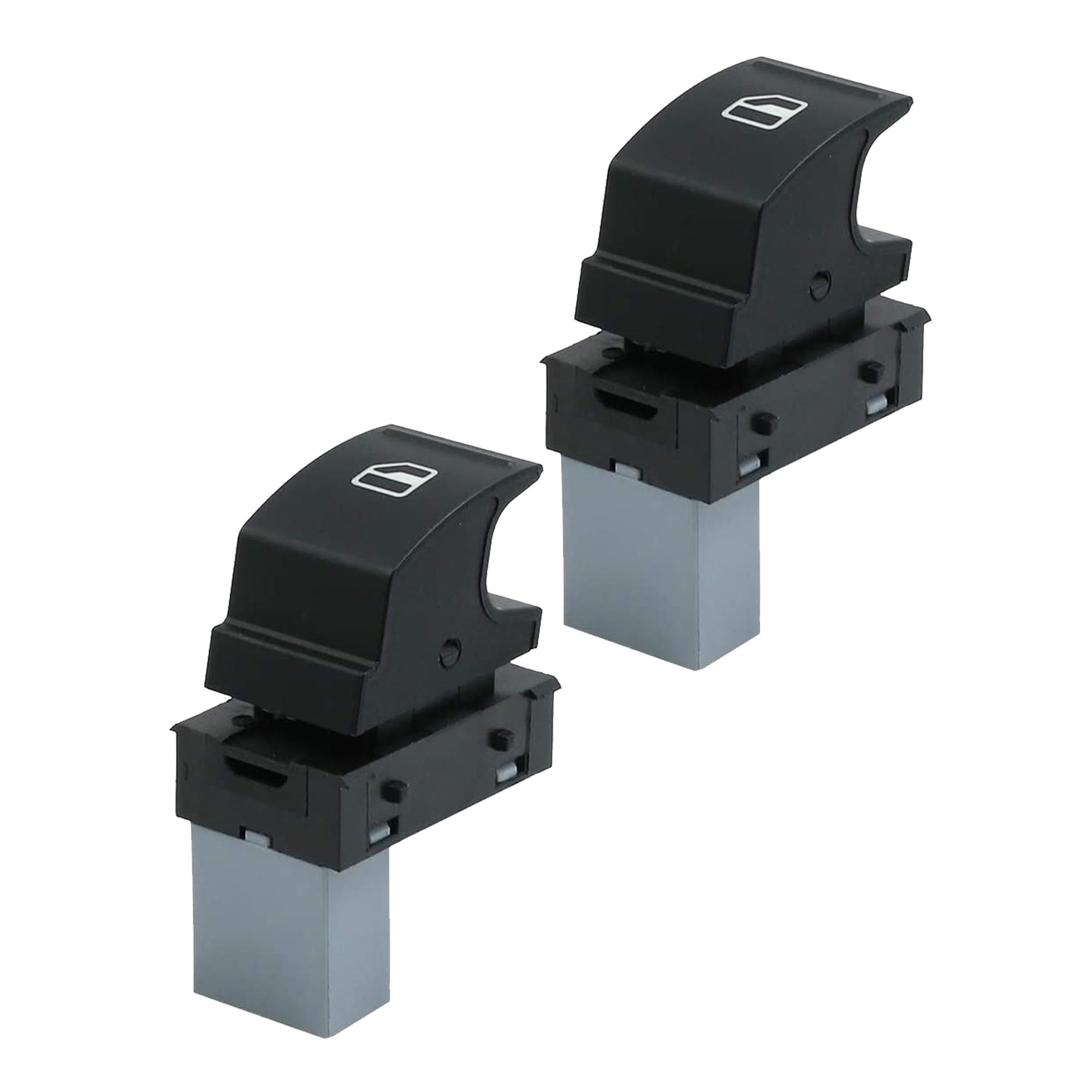 (Lot de 2) Bouton de lève vitre avant droit ou arrière gauche ou droit pour Skoda PARTSLINE KC01215