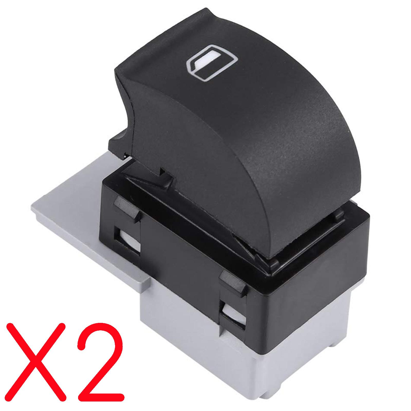 (Lot de 2) Bouton de lève vitre avant droit ou arrière gauche ou droit PARTSLINE KC01222
