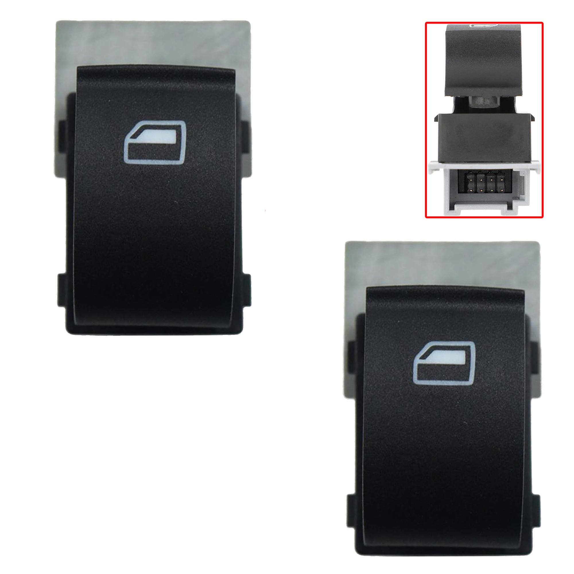 (Lot de 2) Bouton de lève vitre avant droit ou arrière gauche ou droit PARTSLINE KC01222