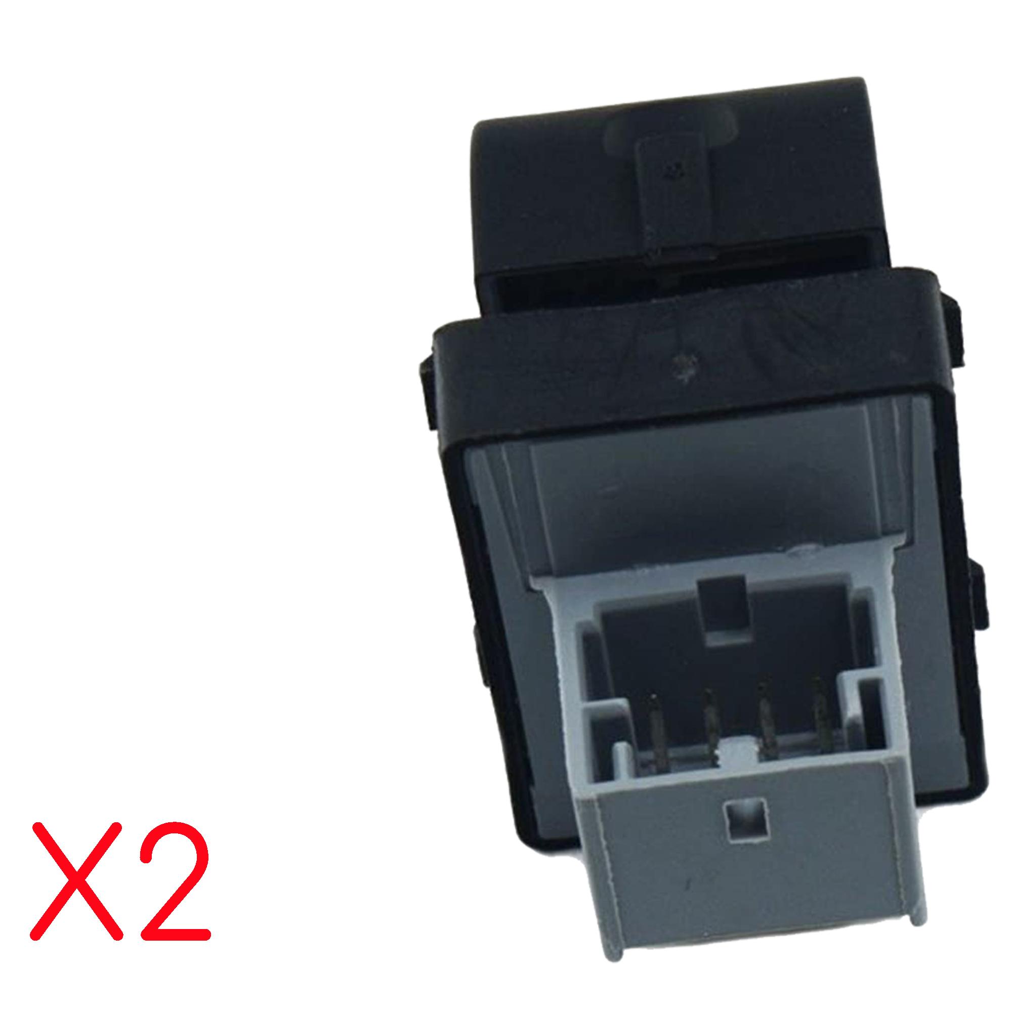 (Lot de 2) Bouton de lève vitre arrière pour Audi A3 A6 Q7 PARTSLINE KC01226
