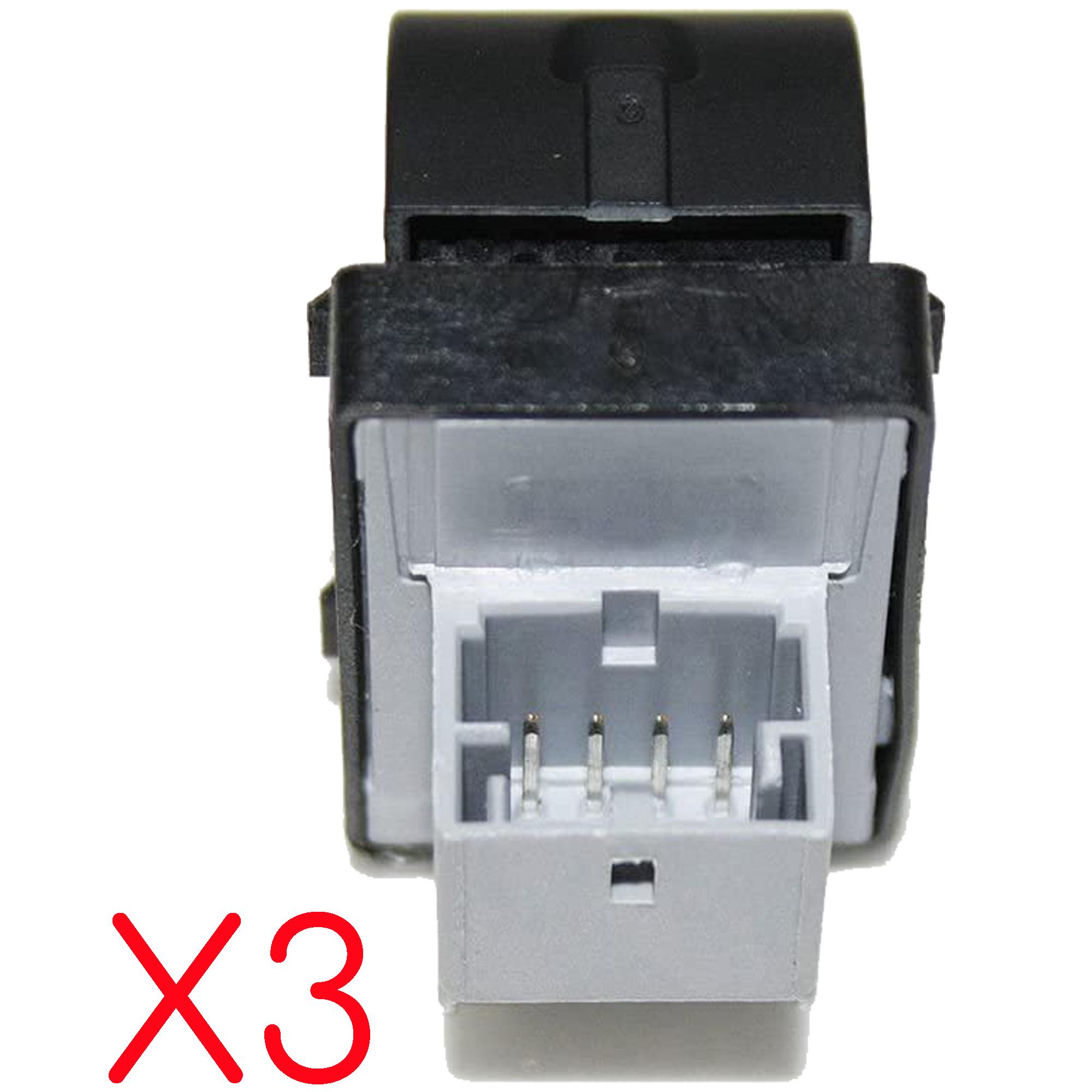 Bouton de lève-vitre avant droit et arrière gauche et droit pour Audi et Seat PARTSLINE KC01231