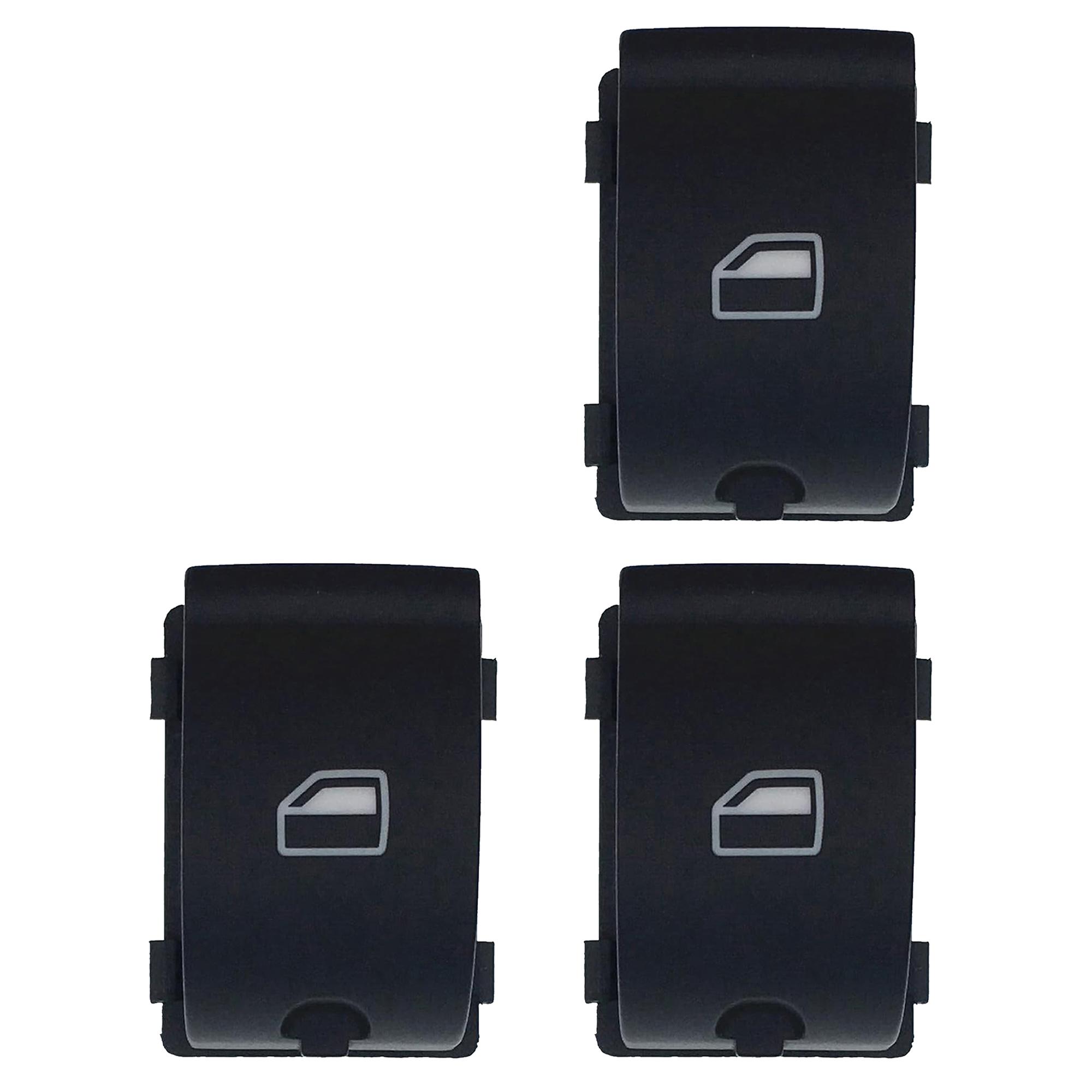 Bouton de lève-vitre avant droit et arrière gauche et droit pour Audi et Seat PARTSLINE KC01231