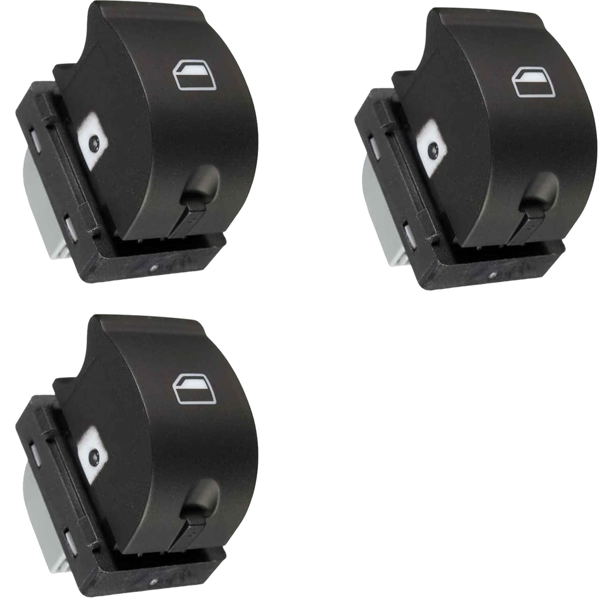 Bouton de lève-vitre avant droit et arrière gauche et droit pour Audi et Seat PARTSLINE KC01231
