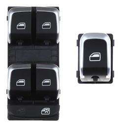 Bouton de lève-vitre avant gauche et droit ou arrière gauche ou droit pour Audi PARTSLINE KC01243