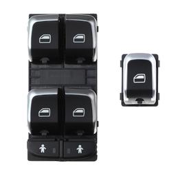 Bouton de lève-vitre avant gauche et droit pour Audi A6 A7 Q3 (2010-2018) PARTSLINE KC01245