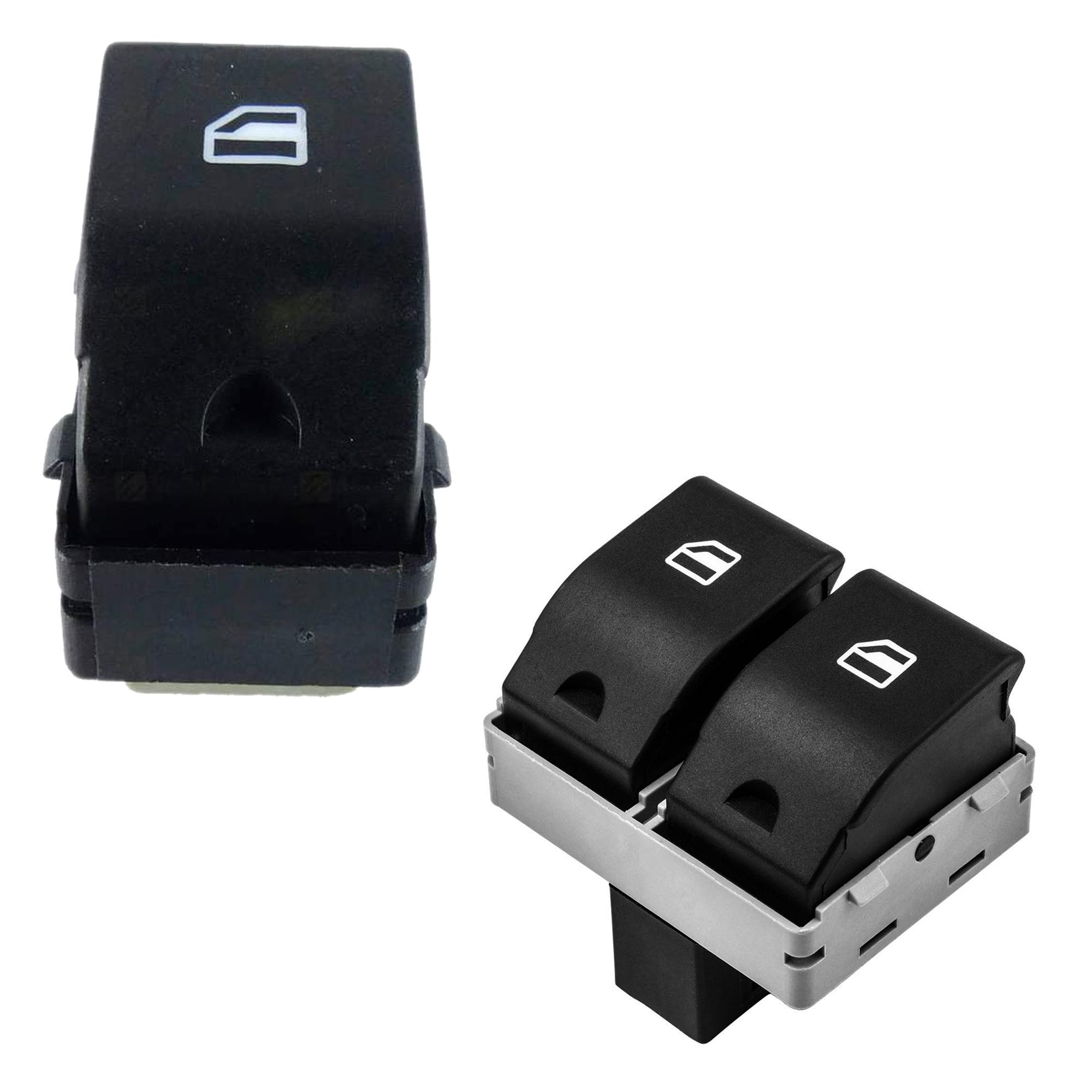 Bouton de lève-vitre avant gauche et droit pour Seat Cordoba, Ibiza III, Vw Fox PARTSLINE KC01259