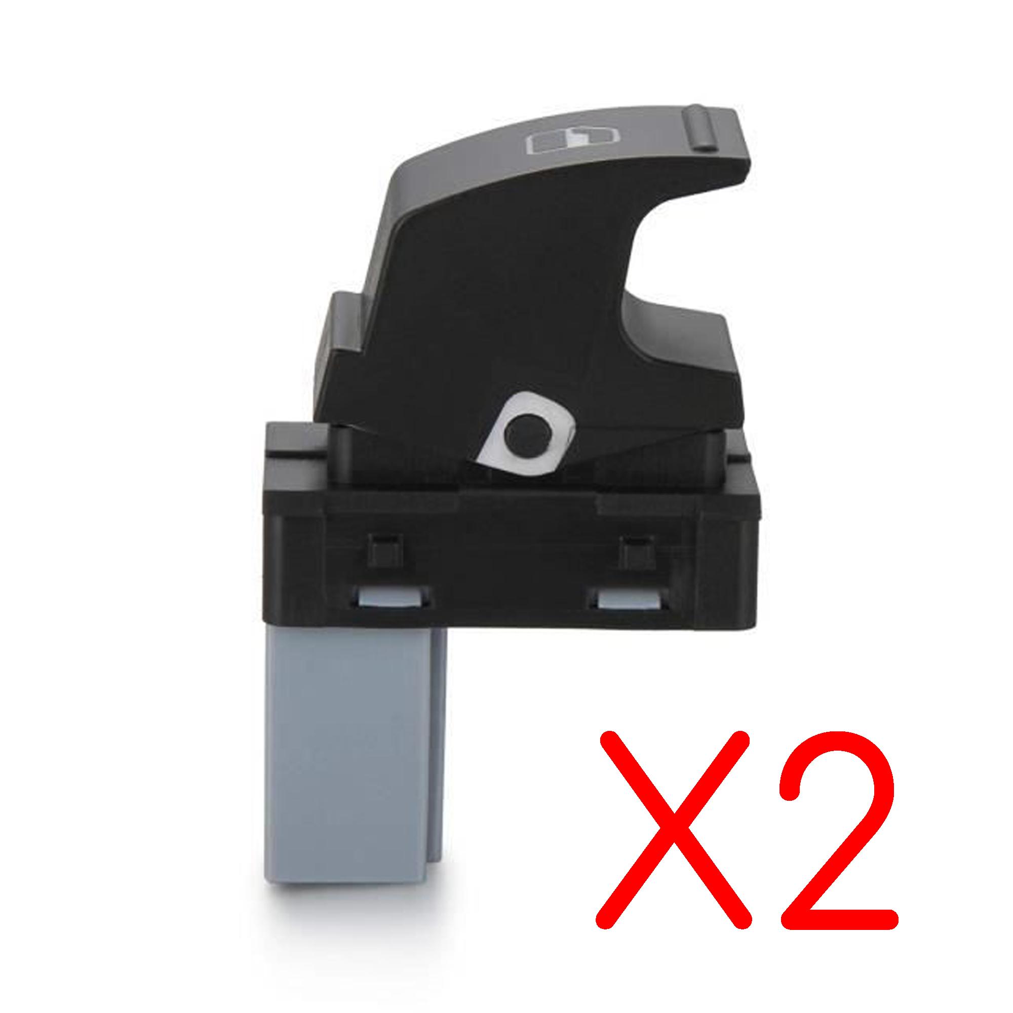 Lot de 2 Bouton lève-vitre avant ou arrière pour Golf 5 6 Leon Passat Caddy PARTSLINE KC01262