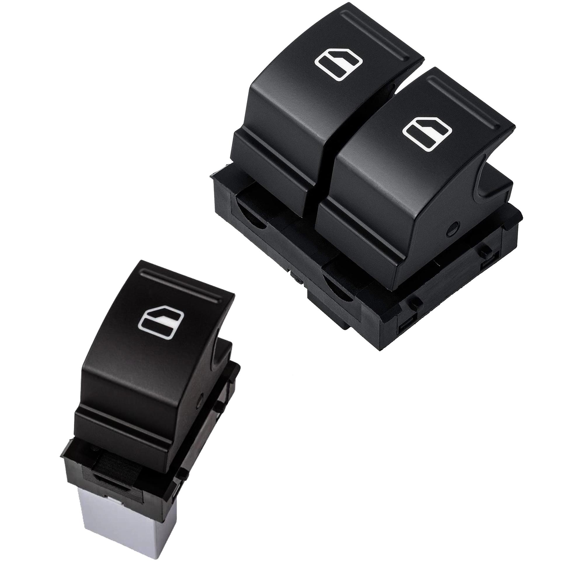 Bouton de lève-vitre avant gauche et droit pour Seat et VW PARTSLINE KC01264