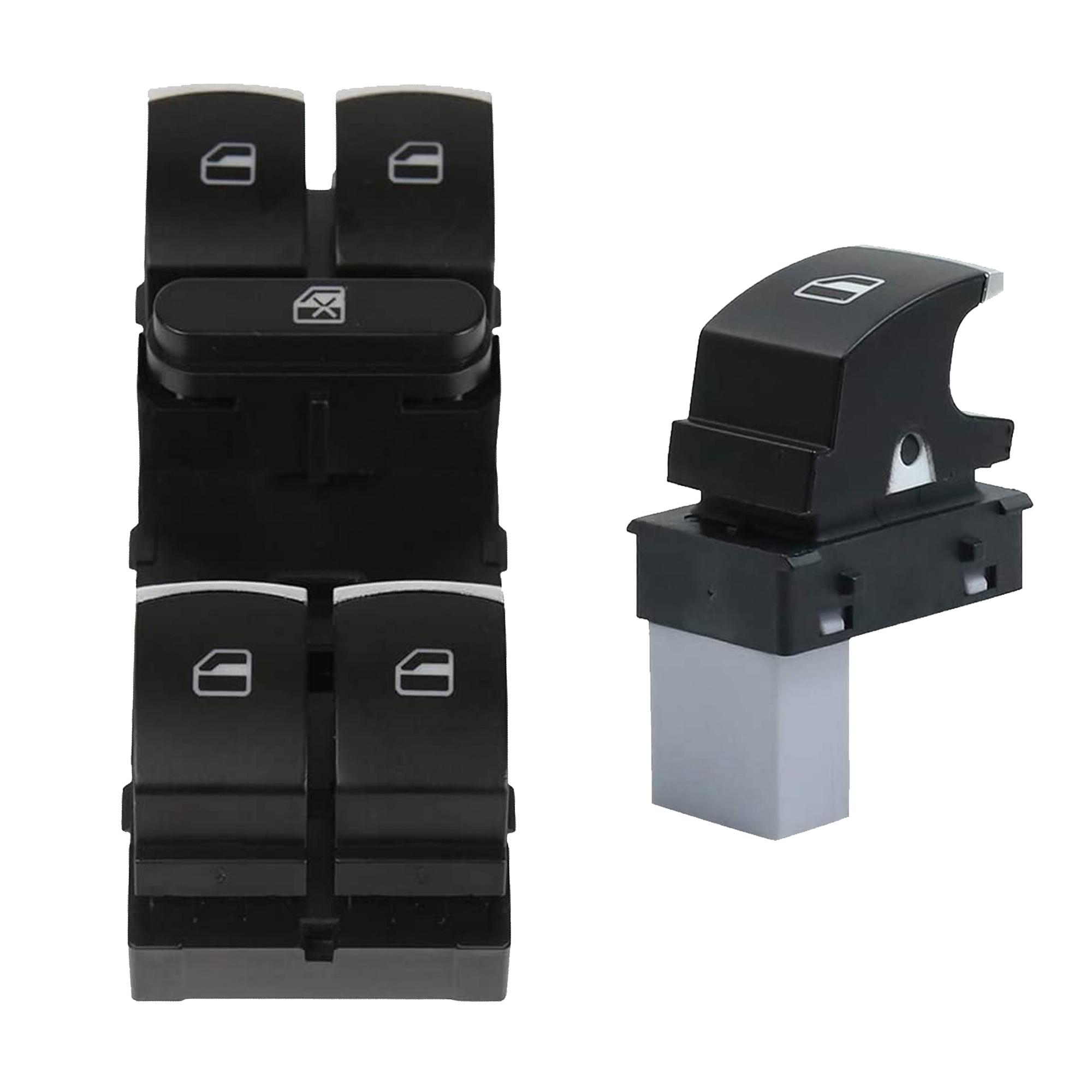 Bouton leve vitre avant droit platine gauche pour VW Golf 6 Passat B7 PARTSLINE KC01270