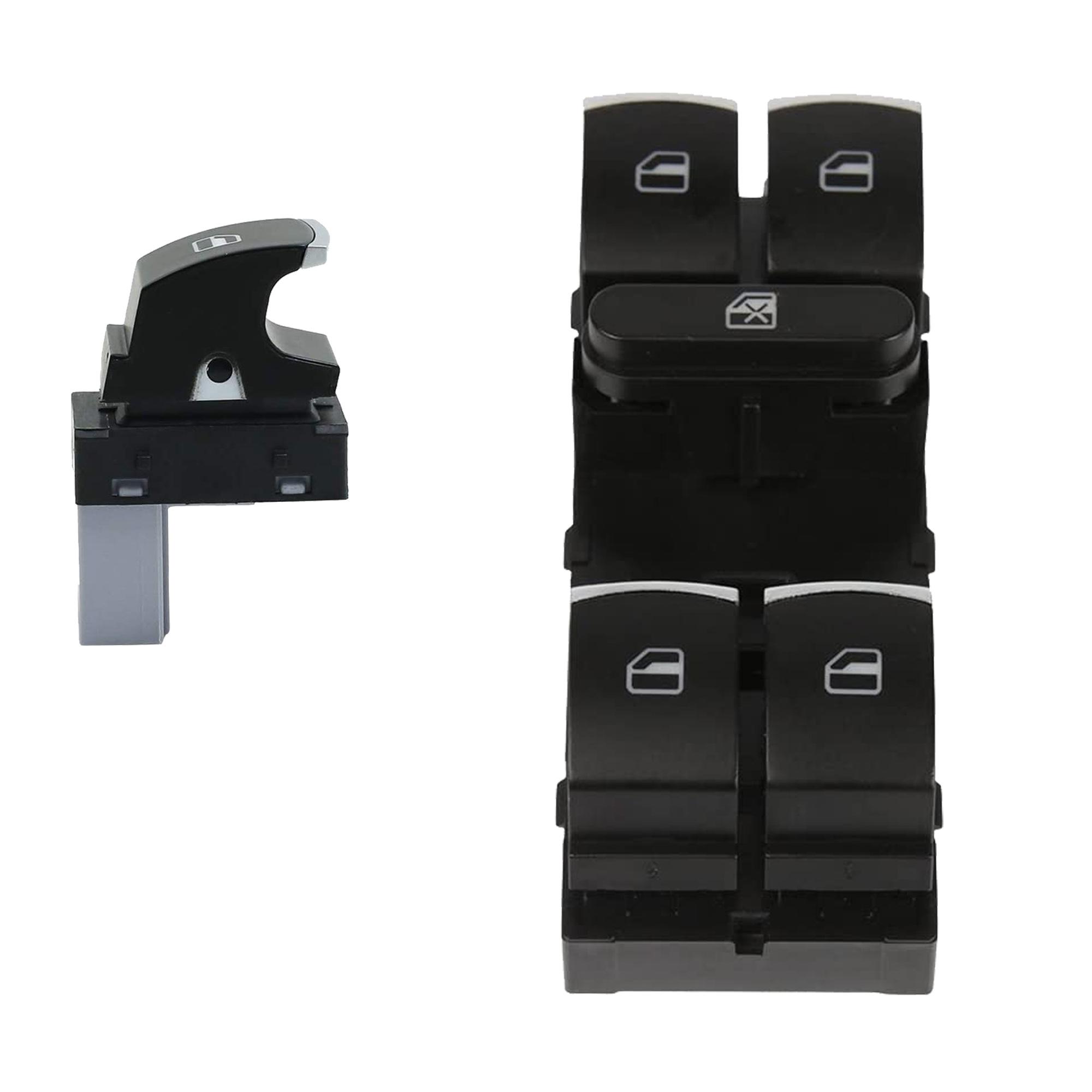 Bouton leve vitre avant droit platine gauche pour VW Golf 6 Passat B7 PARTSLINE KC01270