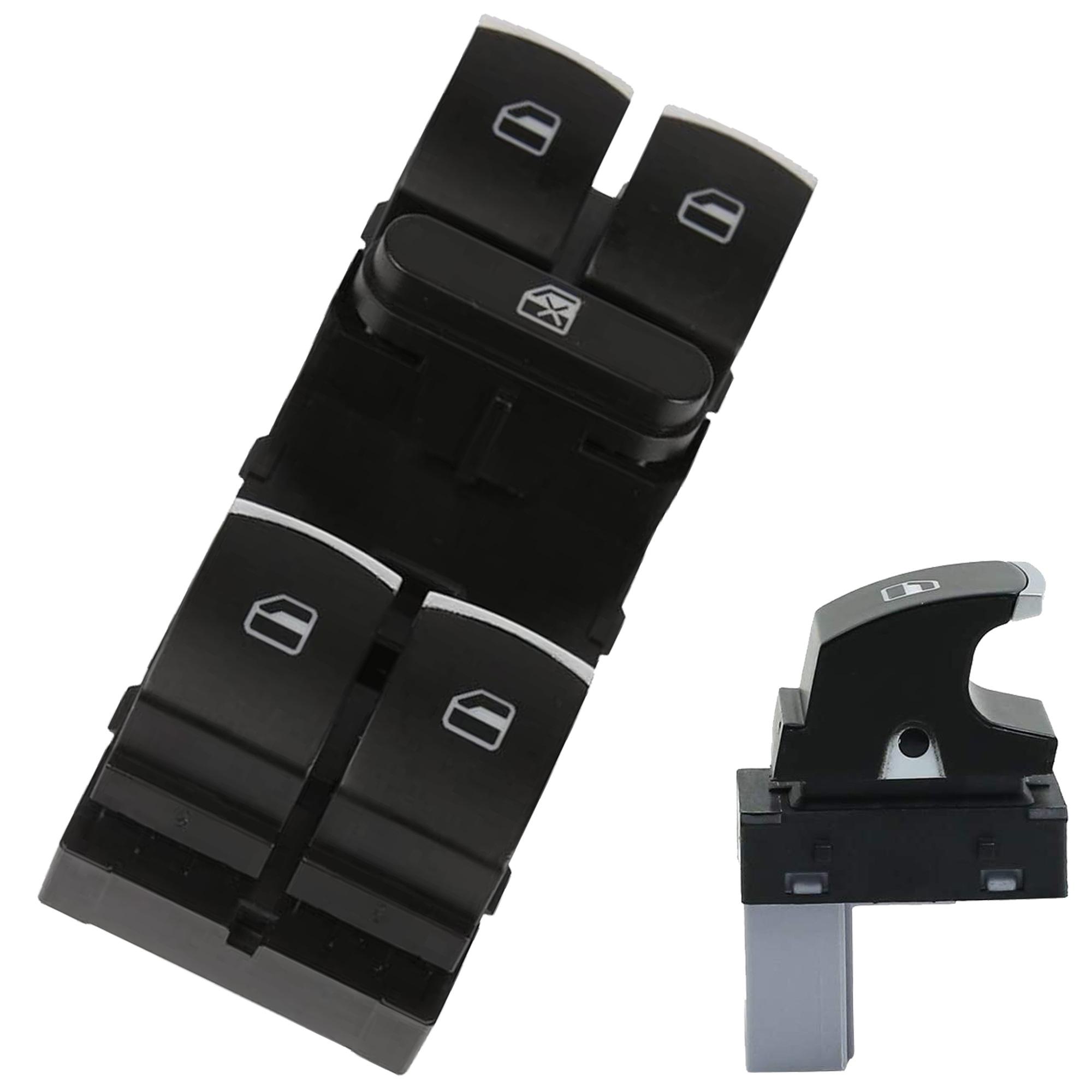 Bouton leve vitre avant droit platine gauche pour VW Golf 6 Passat B7 PARTSLINE KC01270
