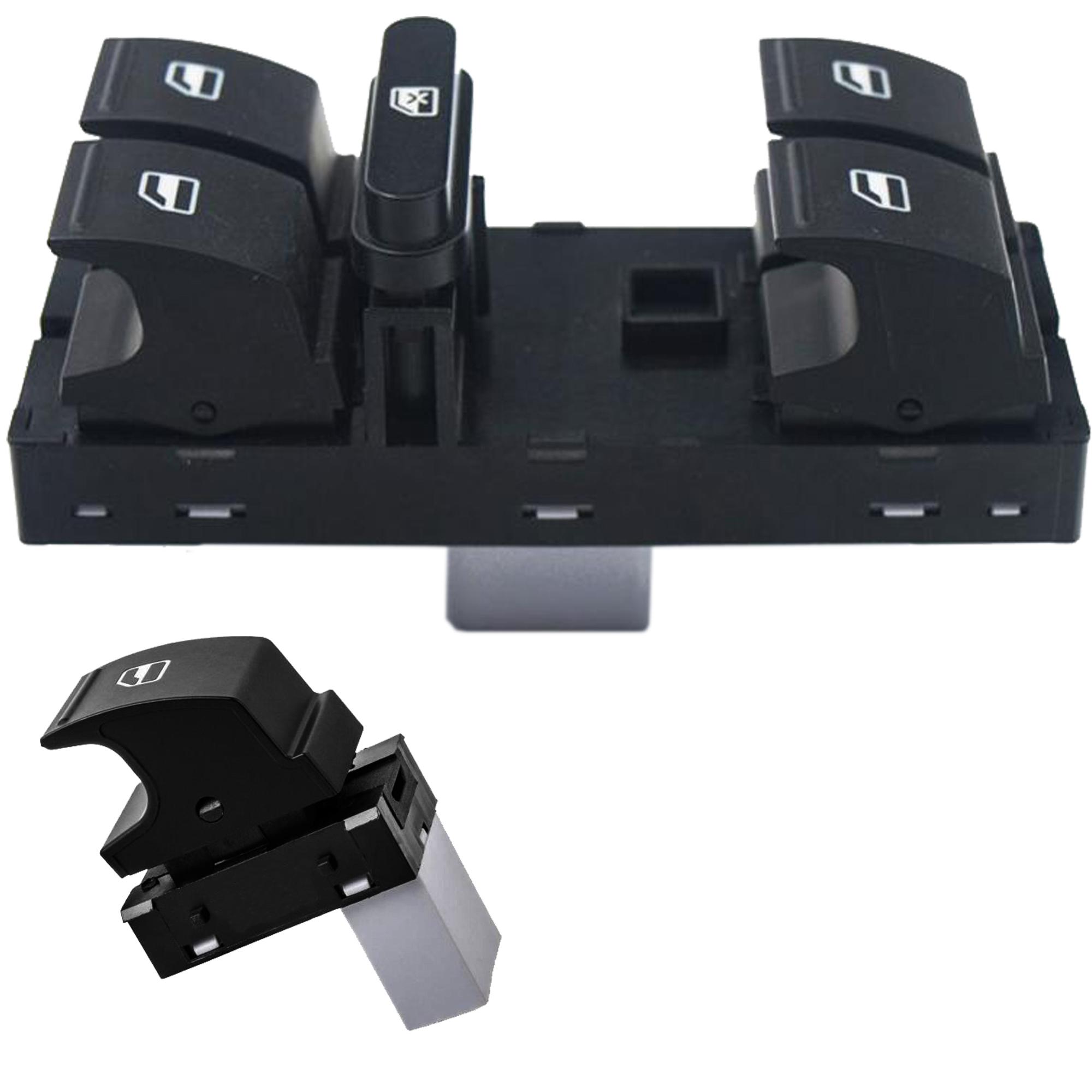 Bouton de lève-vitre avant gauche et droit pour Seat et VW PARTSLINE KC01272