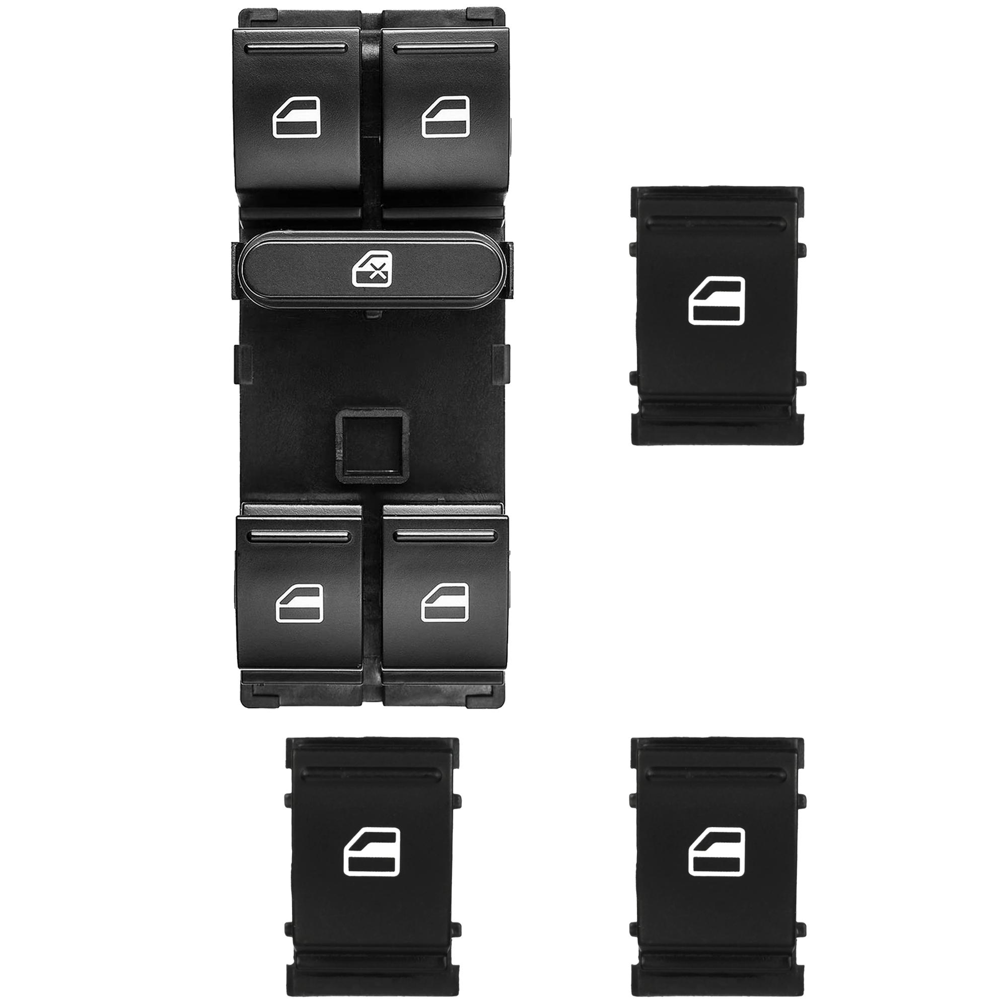 Lot complet de bouton de lève-vitre électrique pour Seat et VW PARTSLINE KC01273