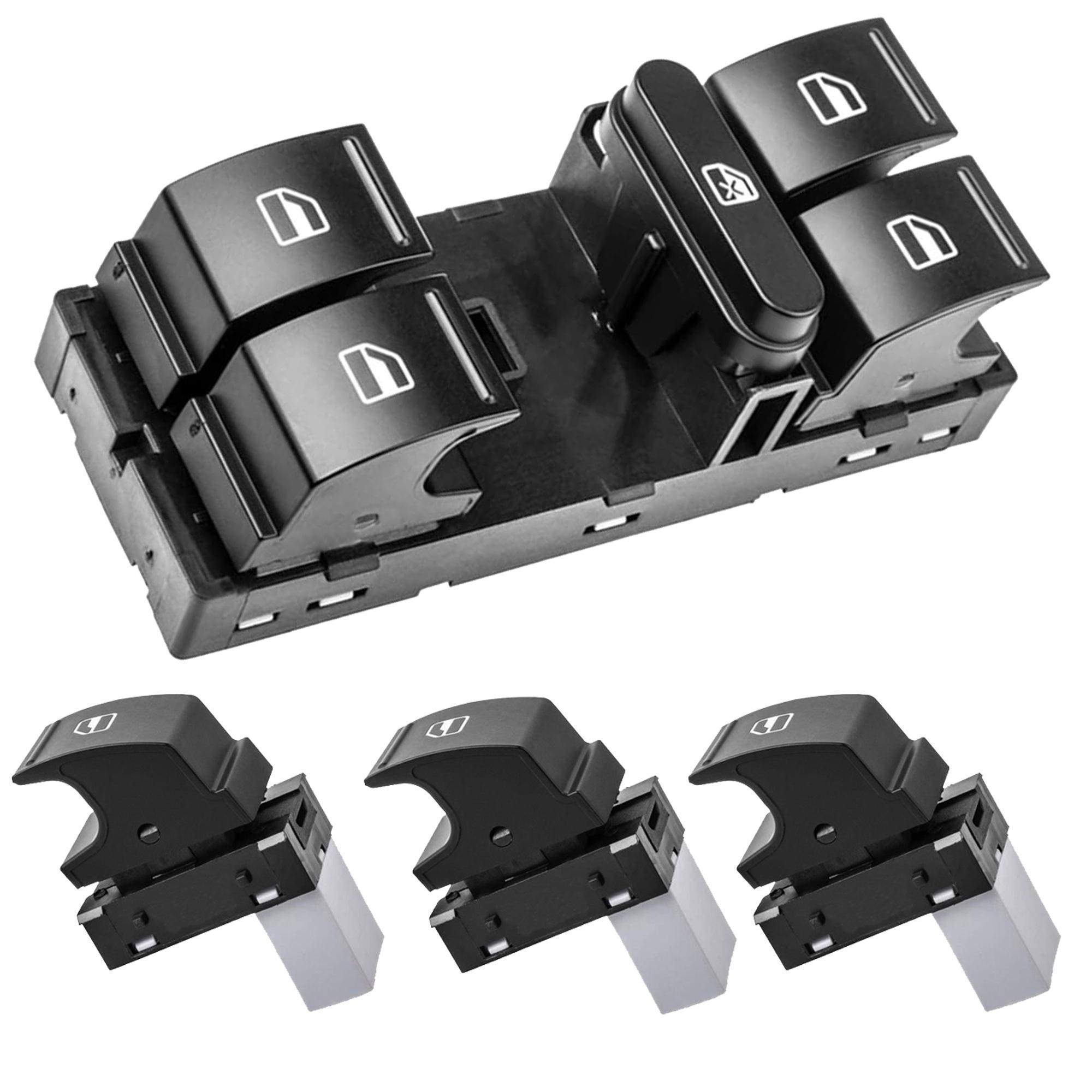Lot complet de bouton de lève-vitre électrique pour Seat et VW PARTSLINE KC01273