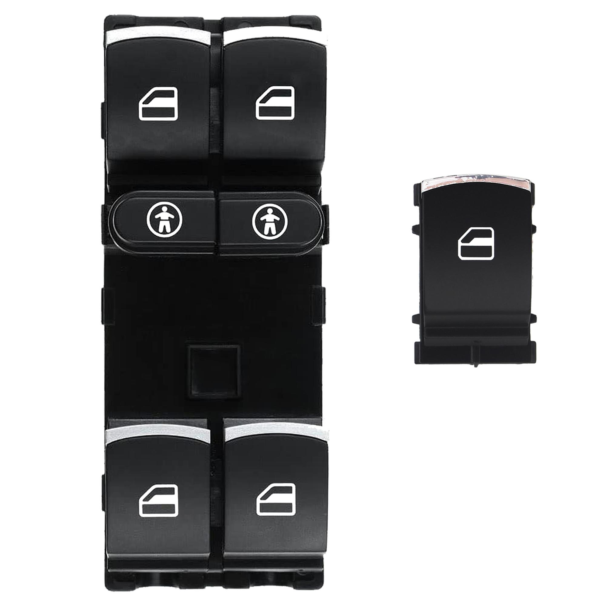 Bouton de lève-vitre avant gauche et droit pour Seat et VW PARTSLINE KC01274