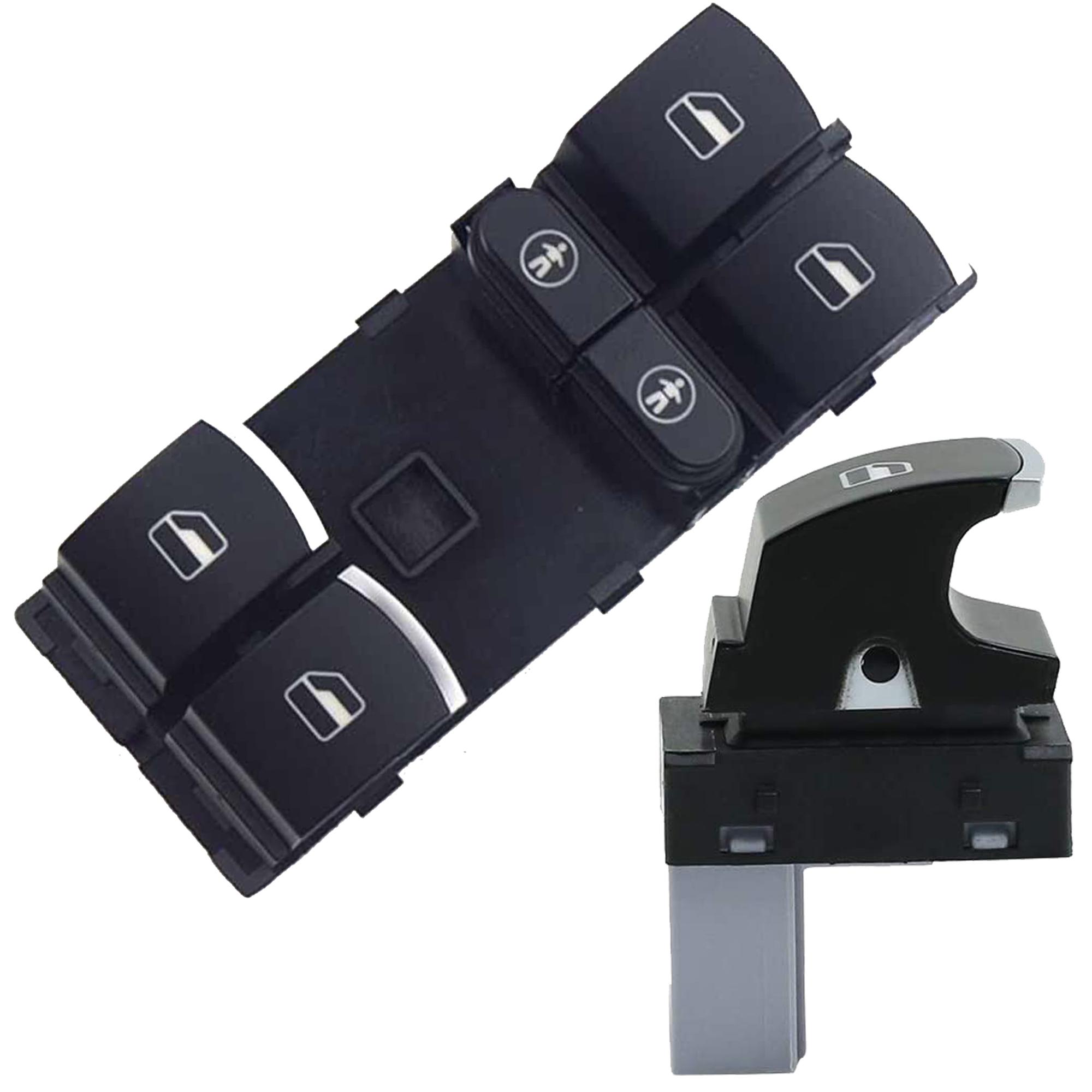 Bouton de lève-vitre avant gauche et droit pour Seat et VW PARTSLINE KC01274