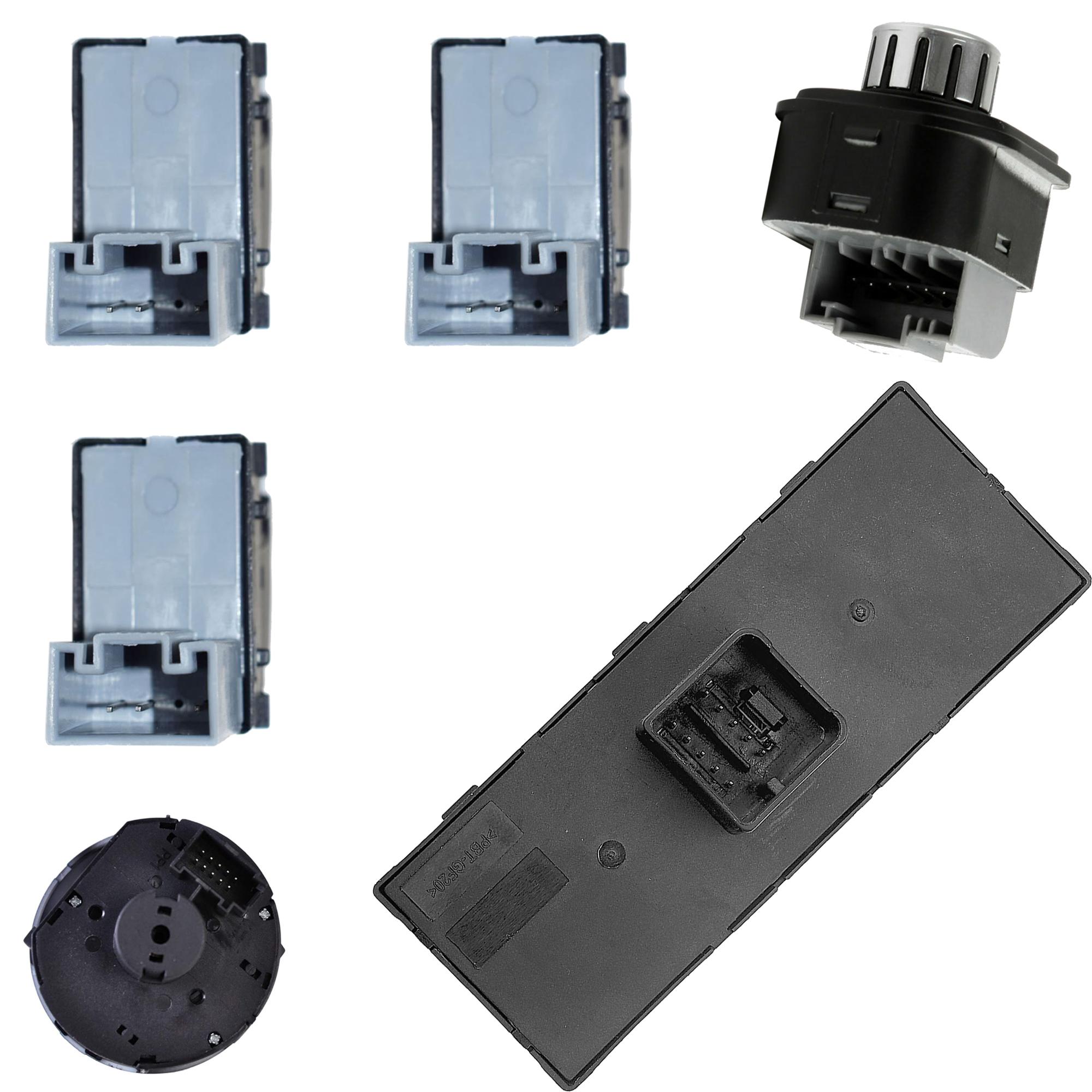 Lot complet de bouton de lève-vitre électrique pour Seat et VW PARTSLINE KC01277