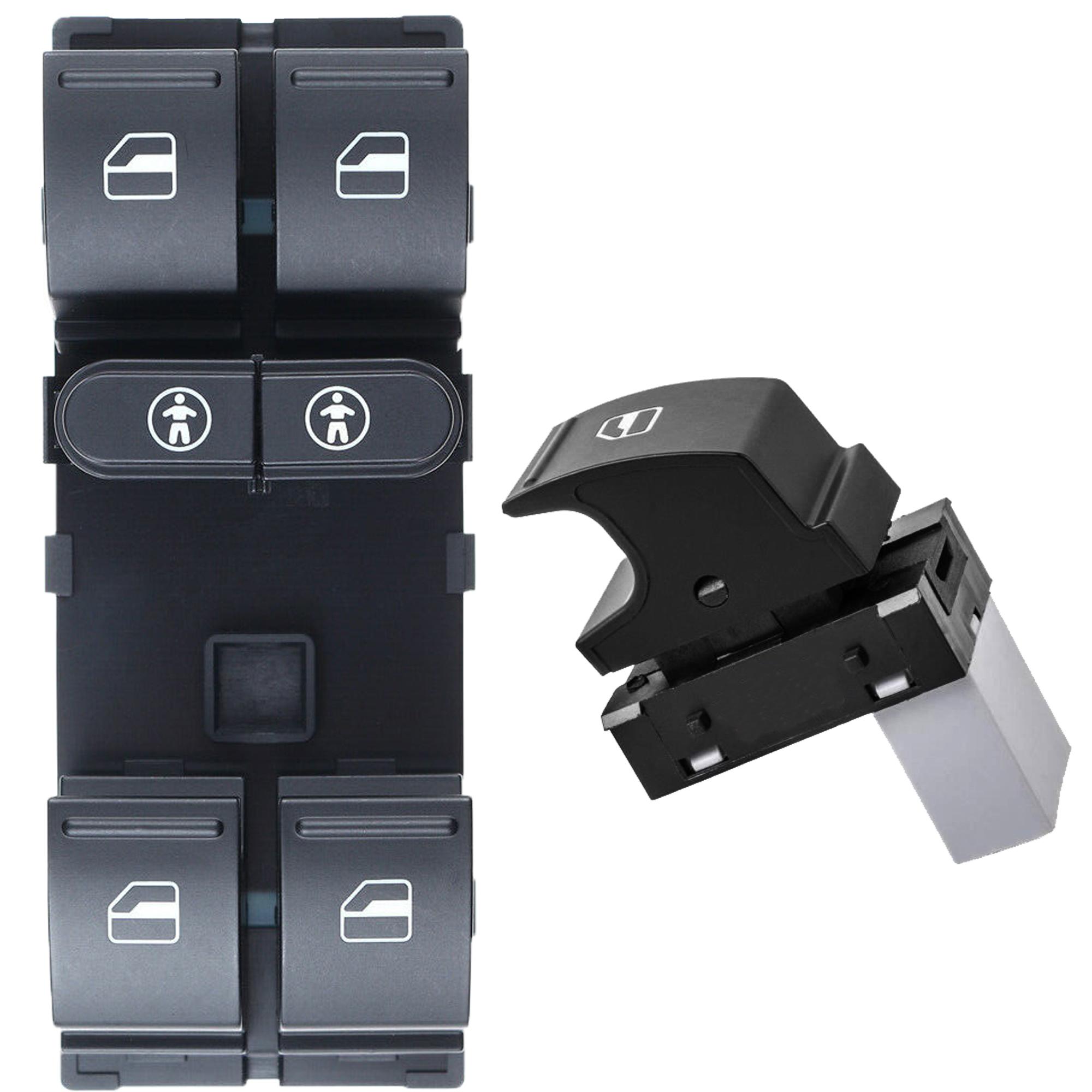 Bouton de lève-vitre avant gauche et droit pour Seat et VW PARTSLINE KC01280