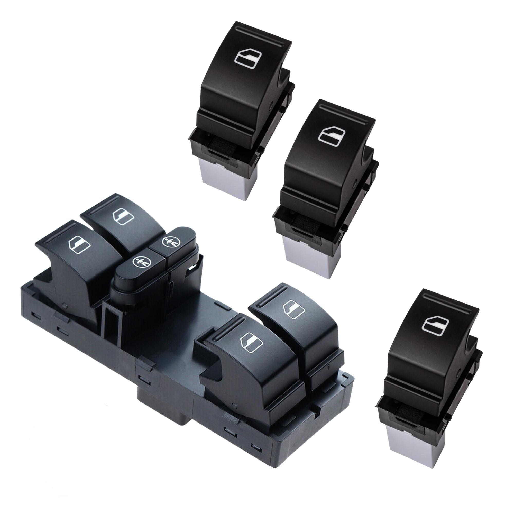 Lot complet de bouton de lève-vitre électrique pour Seat et VW PARTSLINE KC01281