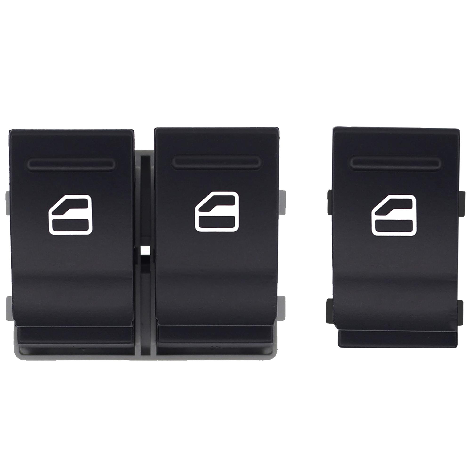 Bouton de lève-vitre avant gauche et droit pour VW Multivan et Transporter T5 PARTSLINE KC01296