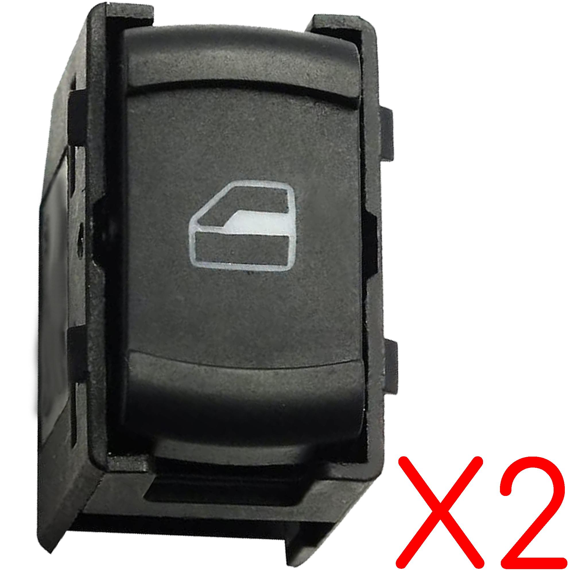 Bouton de lève-vitre arrière gauche et droit pour Seat Skoda VW PARTSLINE KC01307
