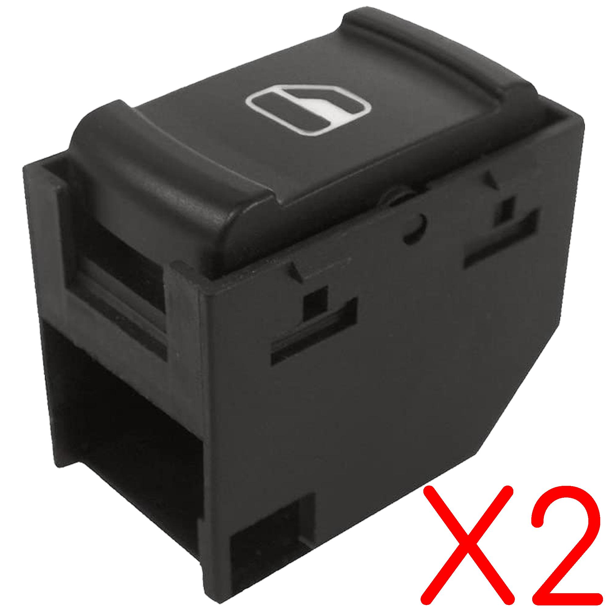 Platine leve vitre avant gauche + 2 boutons pour Golf IV Passat B5 Bora PARTSLINE KC01316