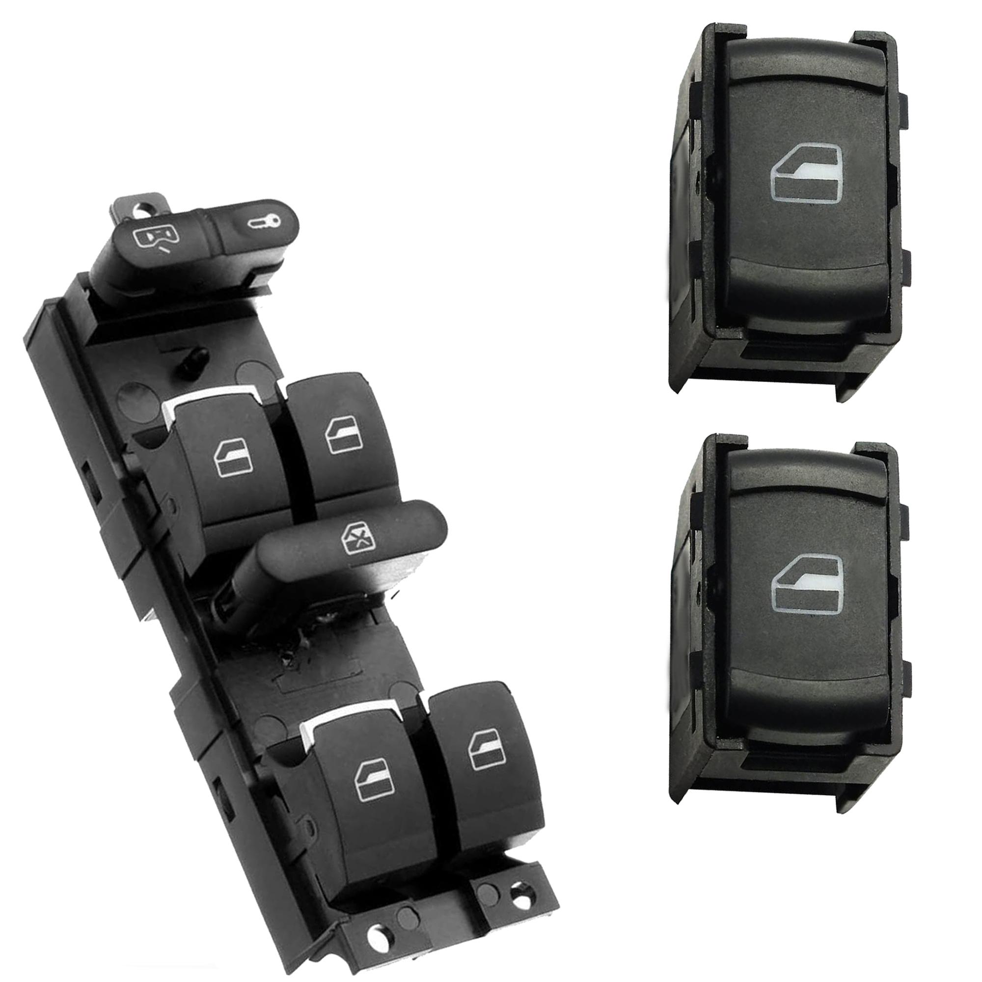 Platine leve vitre avant gauche + 2 boutons pour Golf IV Passat B5 Bora PARTSLINE KC01316