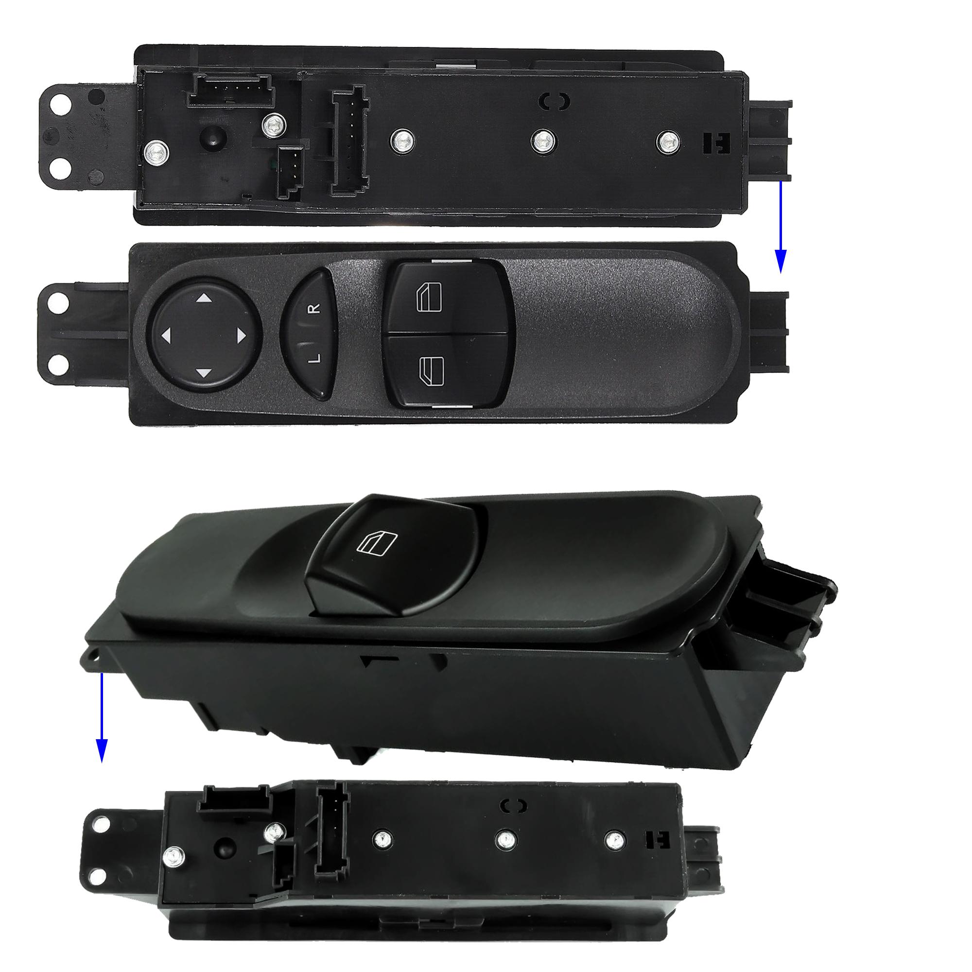 Bouton leve vitre avant gauche droit pour Sprinter ou Crafter (2006-2018) PARTSLINE KC01331