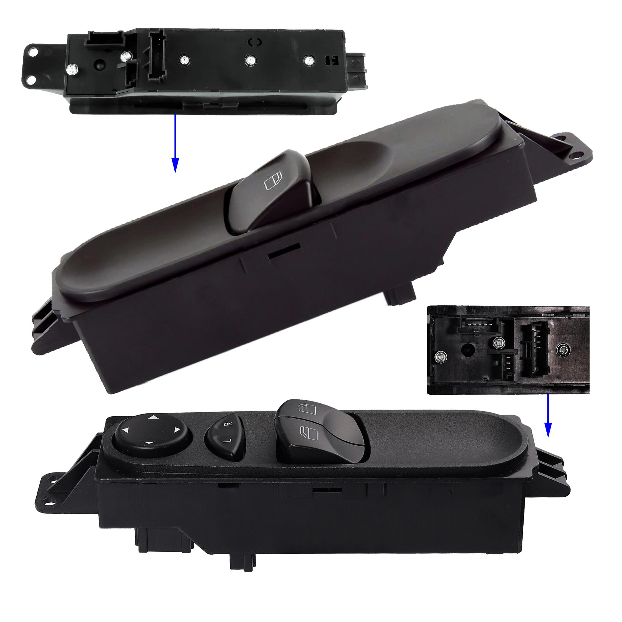 Bouton leve vitre avant gauche droit pour Sprinter ou Crafter (2006-2018) PARTSLINE KC01331