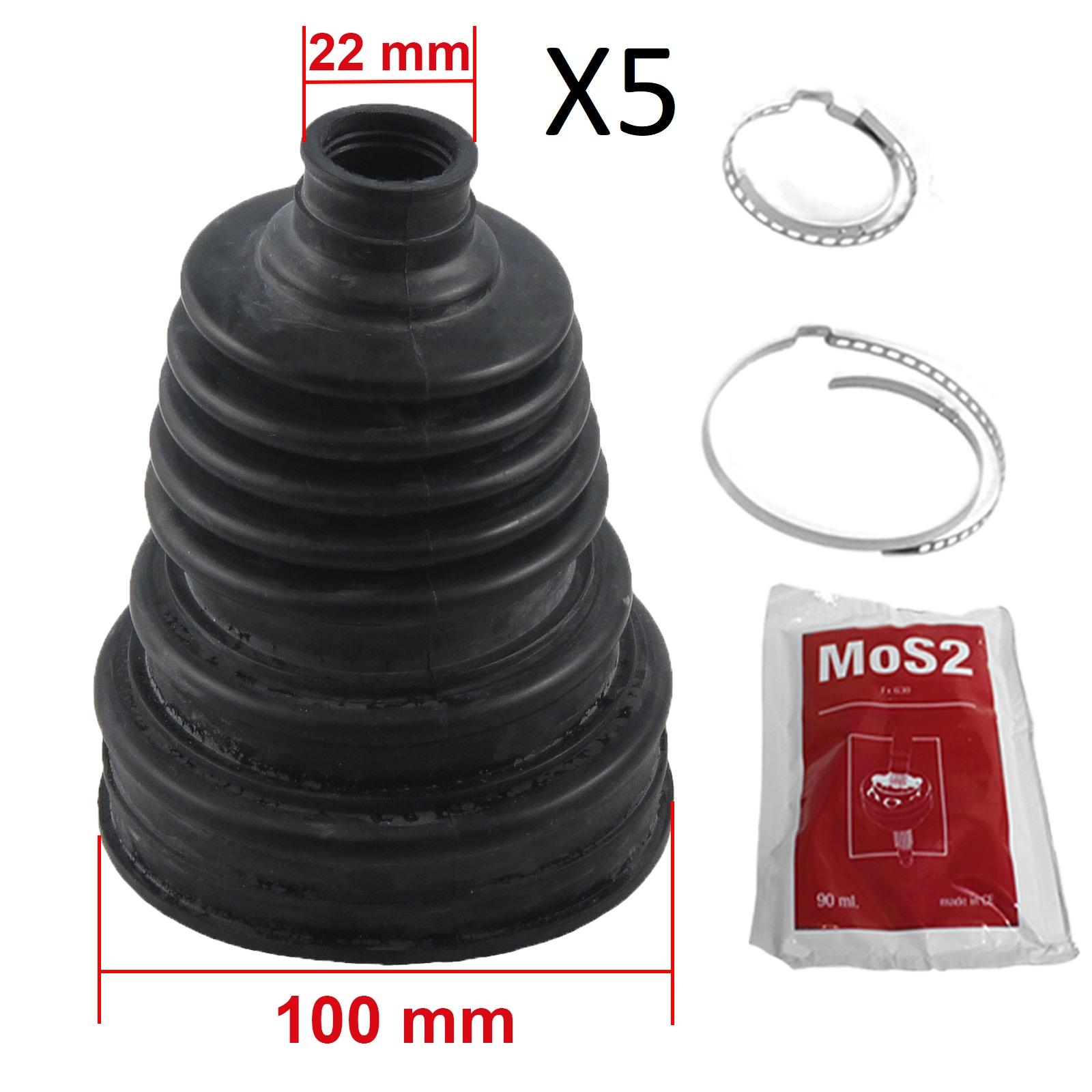 Pince pneumatique, expandeur, outil écarteur + 5 soufflets de cardan utilitaires PARTSLINE KC01356