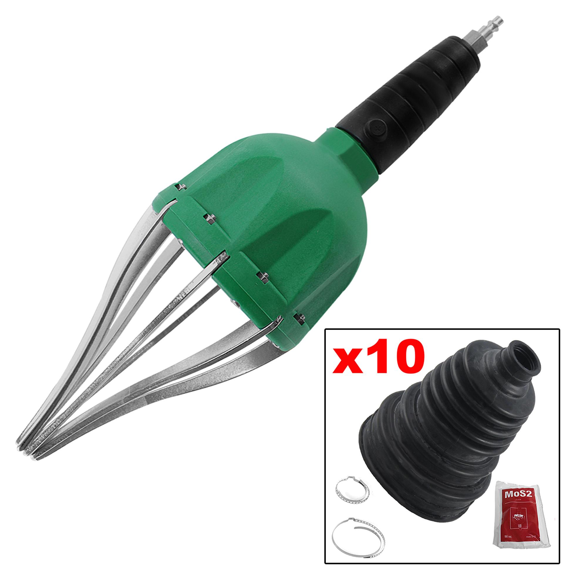 Pince pneumatique, expandeur, outil écarteur + 10 soufflets de cardan utilitaires PARTSLINE KC01357
