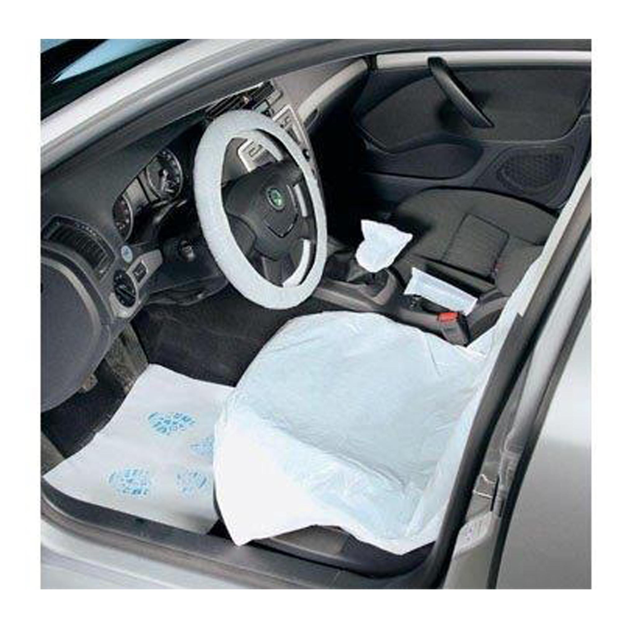 (Pack de 5) Kit de protection 5-en-1, housse jetable pour intérieur habitacle PARTSLINE KC01424