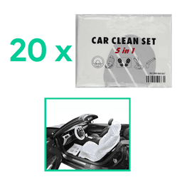 (Pack de 20) Kit de protection 5-en-1, housse jetable pour intérieur habitacle PARTSLINE KC01426