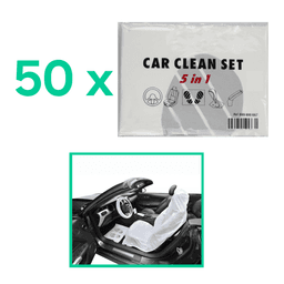 (Pack de 50) Kit de protection 5-en-1, housse jetable pour intérieur habitacle PARTSLINE KC01428