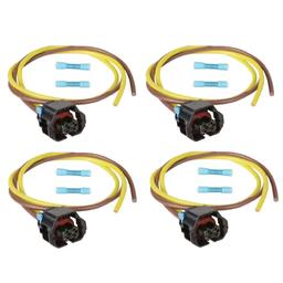 (Lot de 4) Faisceau d'alimentation, réparation connecteur pour injecteur PARTSLINE KC01444