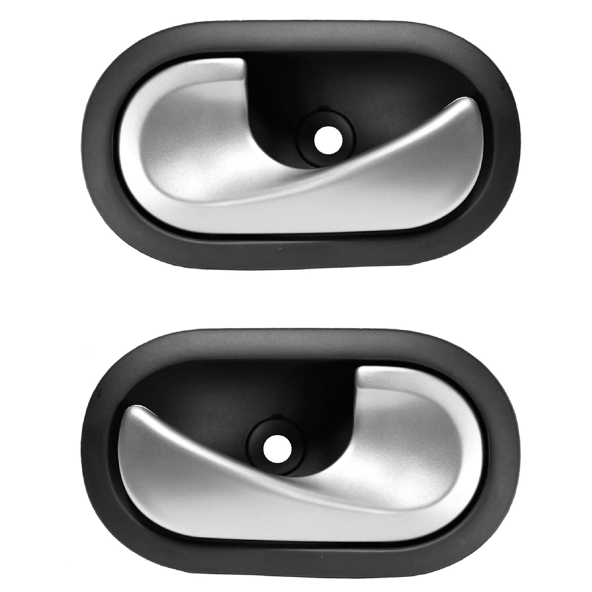 Poignee de porte interieure Gauche + Droite pour Duster Dokker Lodgy Logan Sandero PARTSLINE KC01449