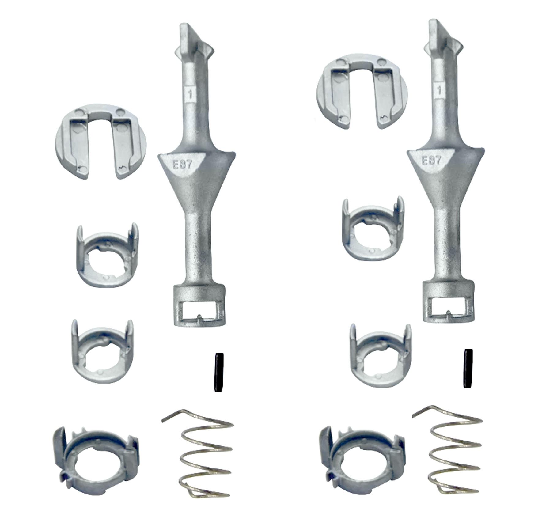 Kit reparation barillet porte avant gauche Et droite pour BMW Serie 1 E81 E87 PARTSLINE KC01459