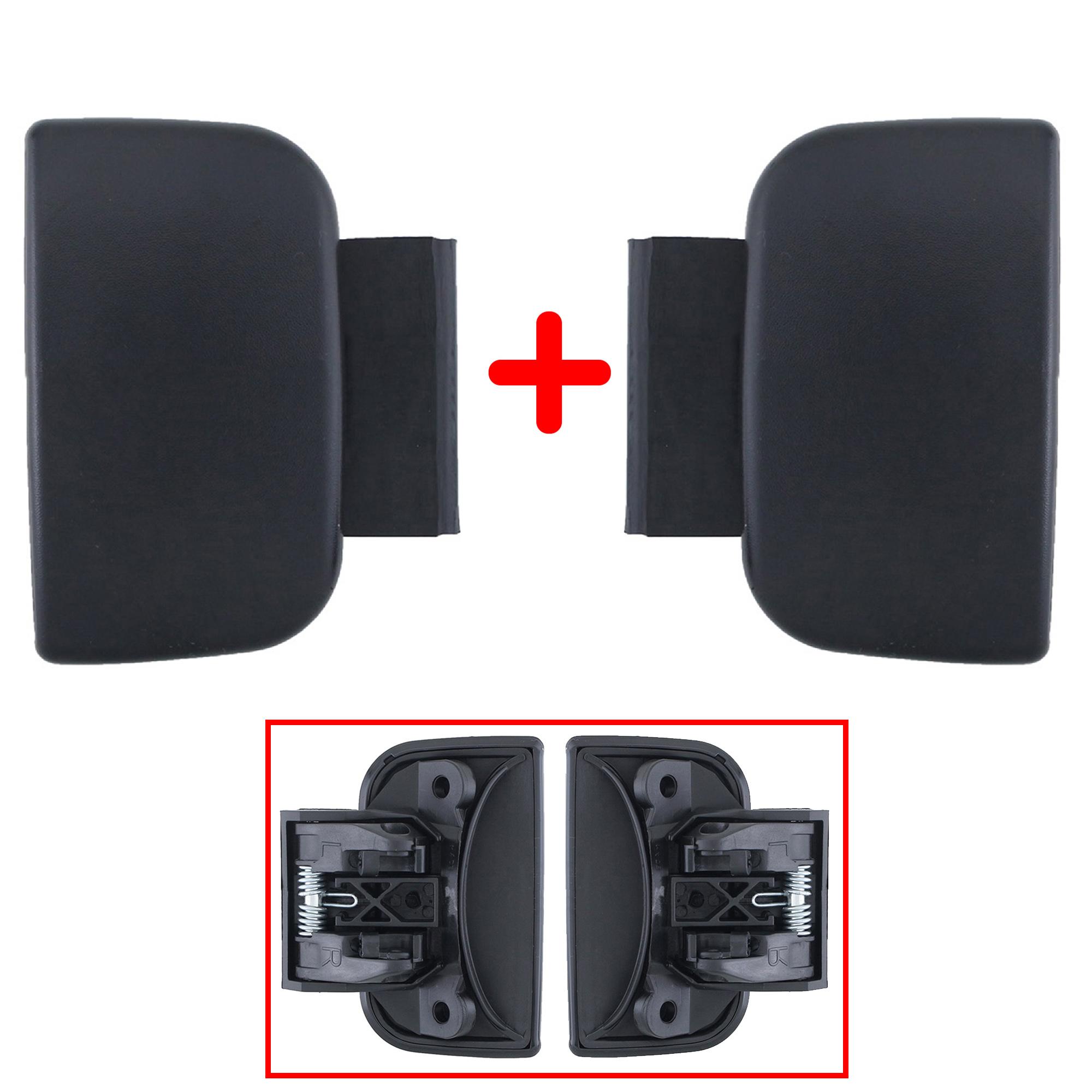 2x poignées porte avant porte battante arrière pour Partner, Berlingo PARTSLINE KC01479
