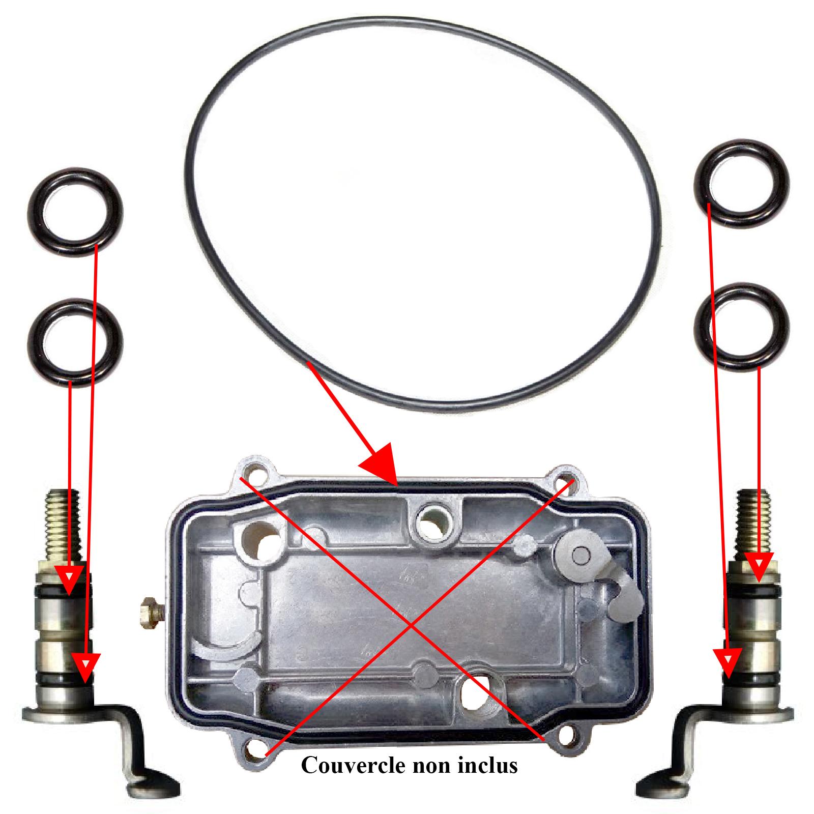 Kit joints couvercle pompe injection Lucas Delphi PARTSLINE KC01486