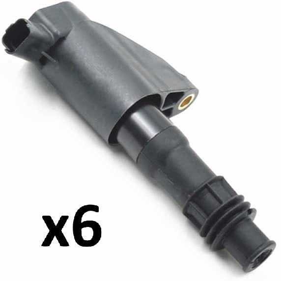 6 Bobines allumage 3.0 V6 pour 406 407 607 C5 Laguna PARTSLINE KC01511