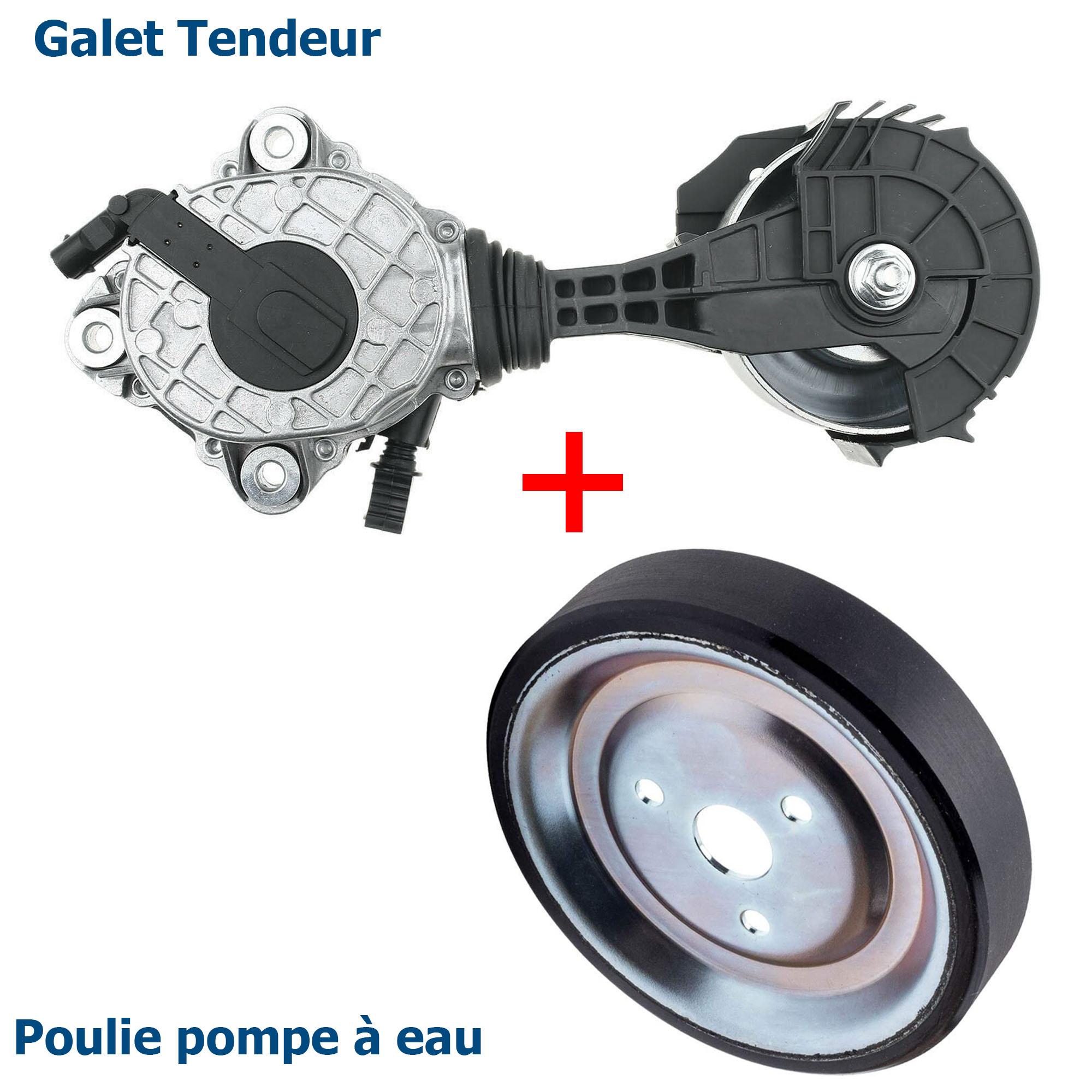 Poulie pompe eau tendeur courroie 1.6 VTi THP Puretech pour 207 308 C3 C4 PARTSLINE KC01512