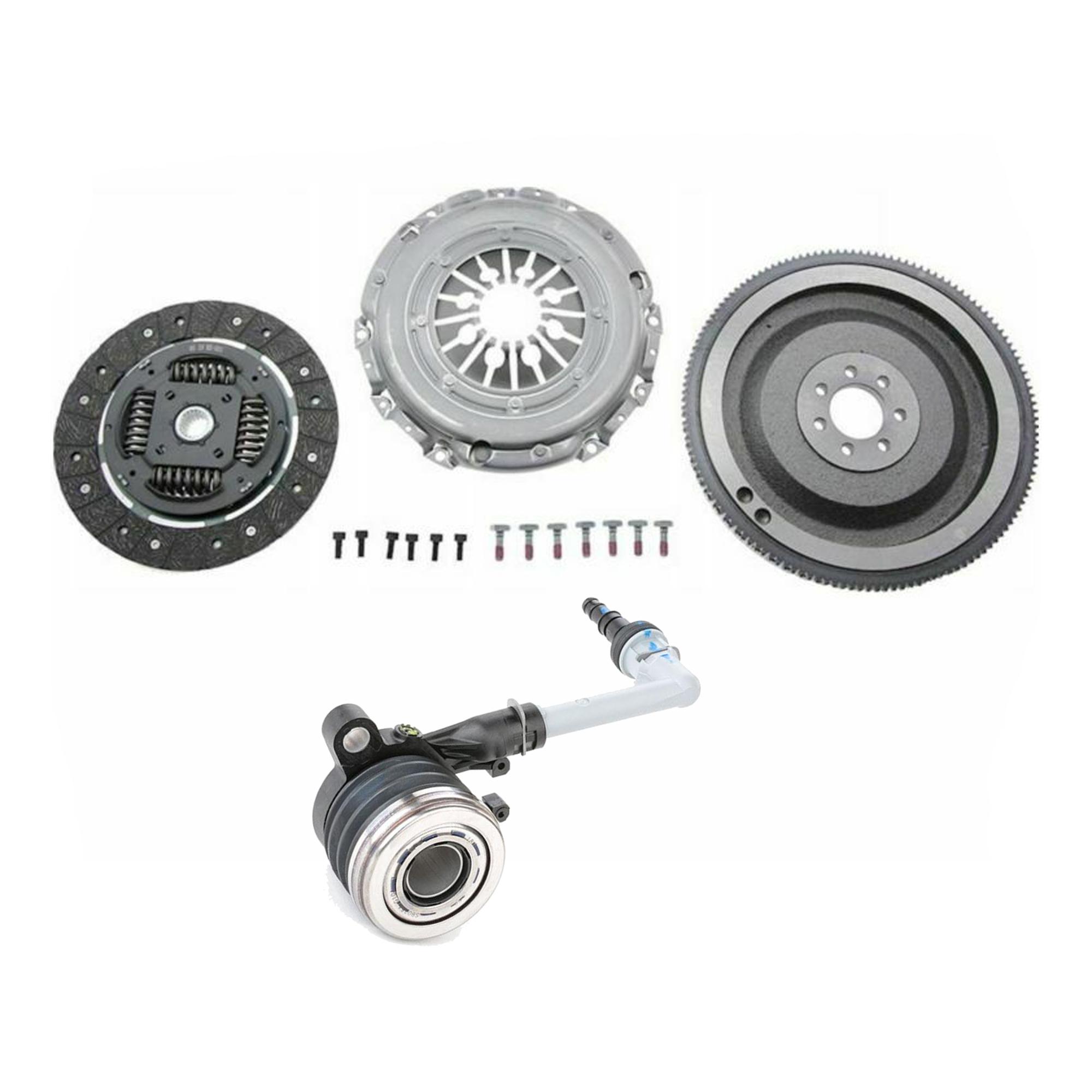 Kit embrayage Volant Moteur FIXE + Butée pour Renault Megane 2, Scénic 2 1.9 dCi PARTSLINE KC01534