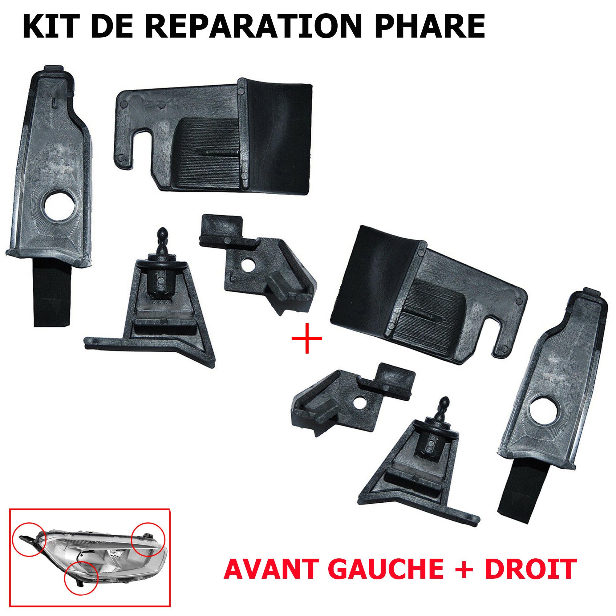 Kit reparation phare avant droit avant gauche pour Ford Transit Courier PARTSLINE KC01565