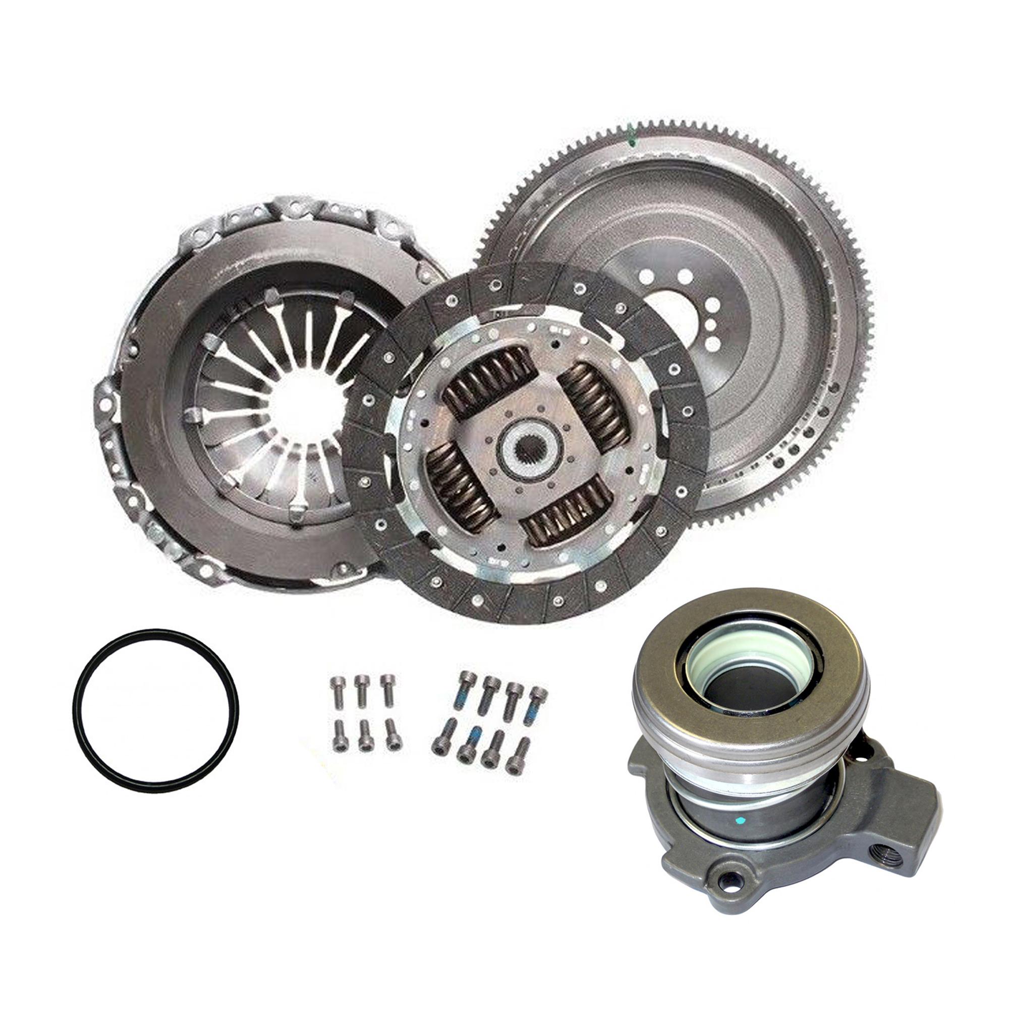 Kit Embrayage 4 pièces volant moteur rigide avec butée pour Opel 1.3 CDTi PARTSLINE KC01578