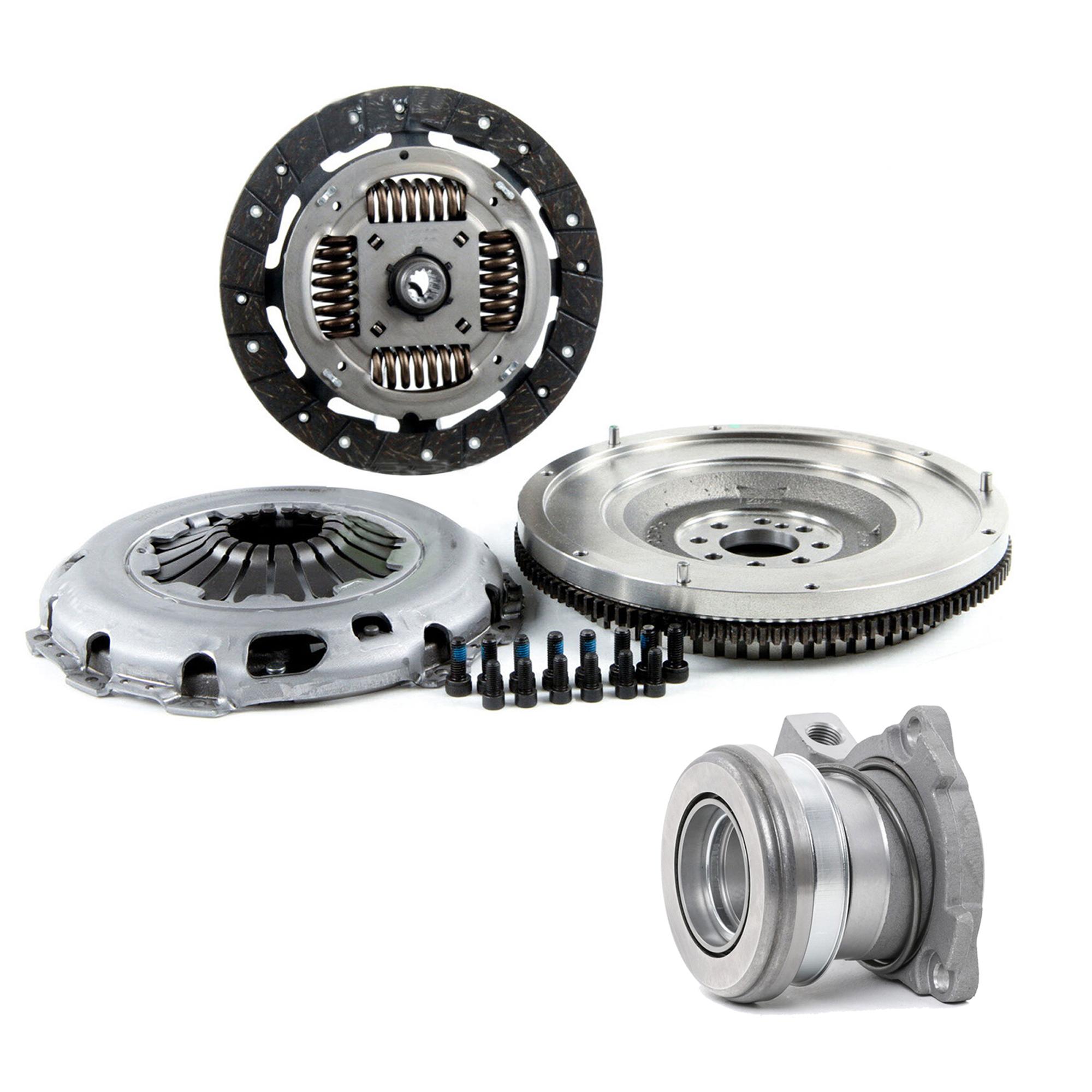 Kit Embrayage 4 pièces volant moteur rigide avec butée pour Opel 1.3 CDTi PARTSLINE KC01578