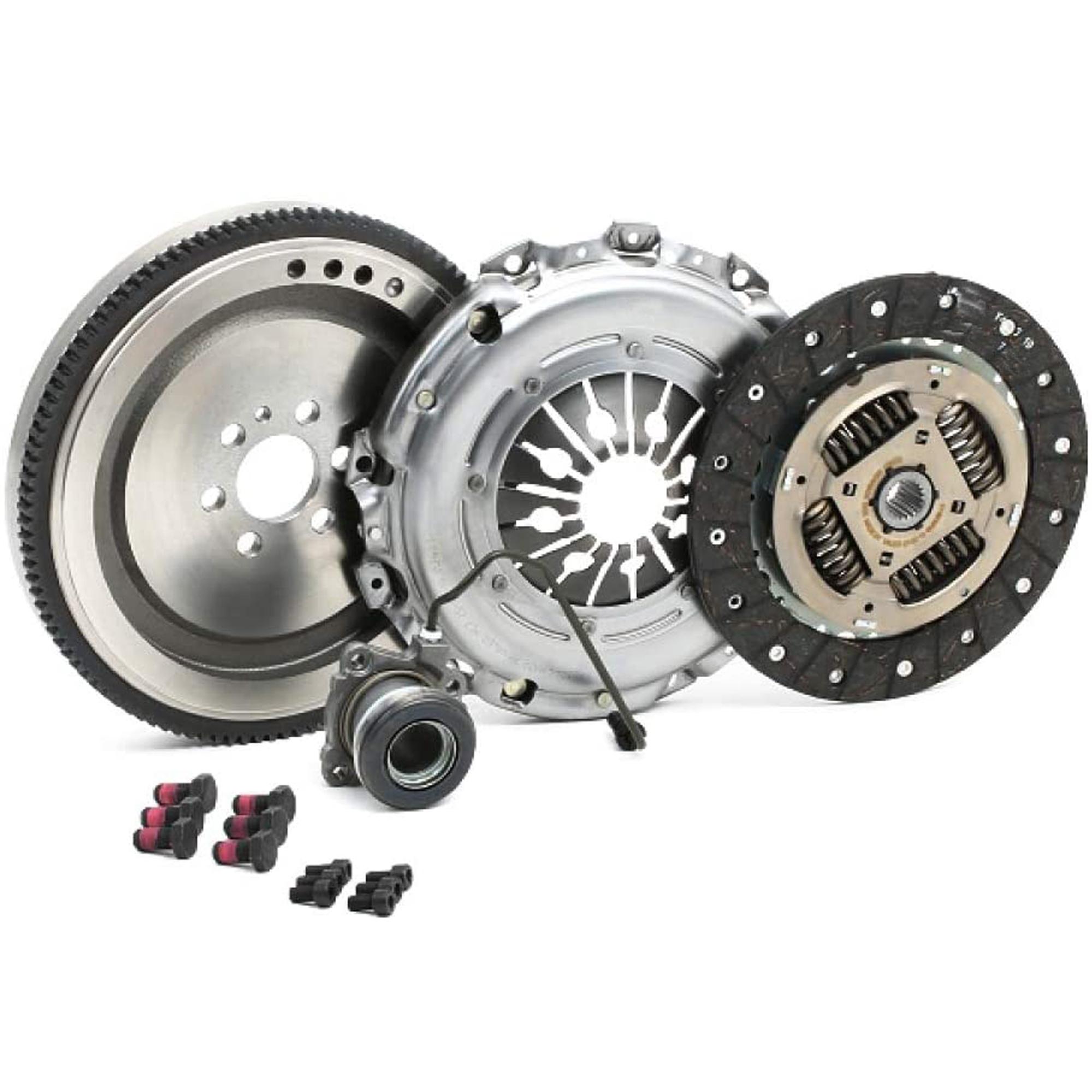 Kit Embrayage 4 pièces volant moteur rigide avec butée pour Opel 1.9 CDTi PARTSLINE KC01579