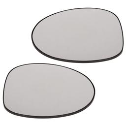 Glace de rétroviseur, miroir chromé avant gauche et droit pour Renault Twingo 1 PARTSLINE KC01606