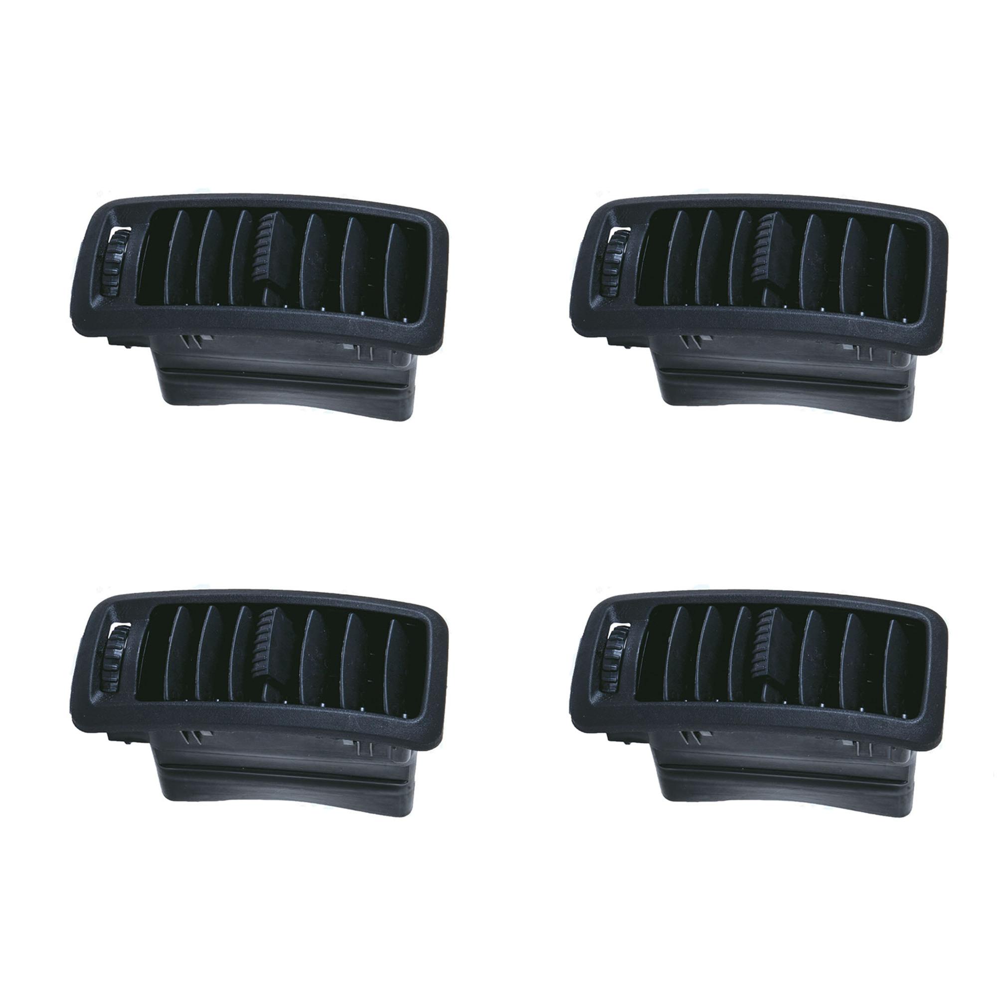 (Lot de 4) Grille de ventilation, aération, pour Trafic 2, Vivaro A, Primastar PARTSLINE KC01619
